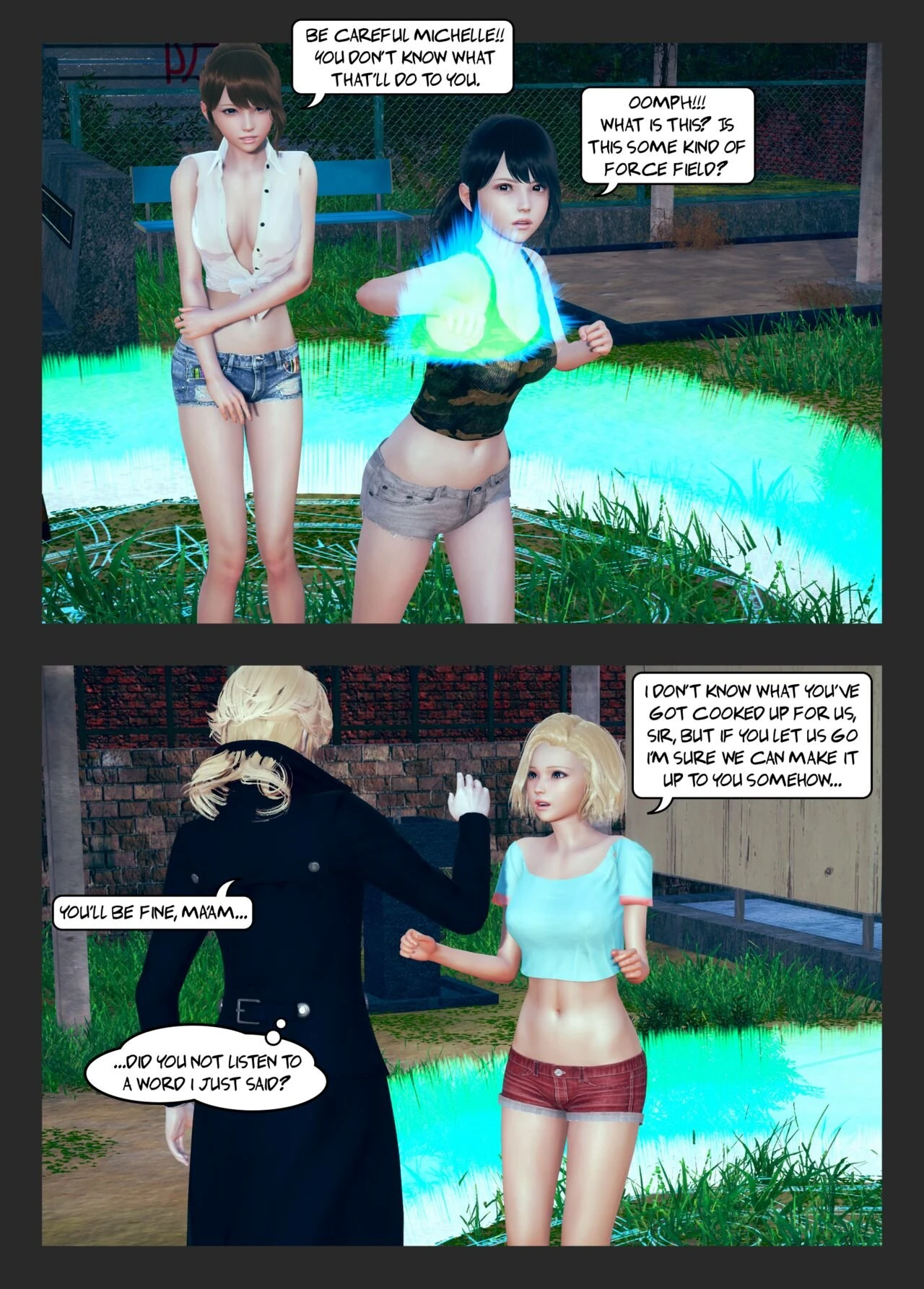 Interdimensional porn comic picture 11