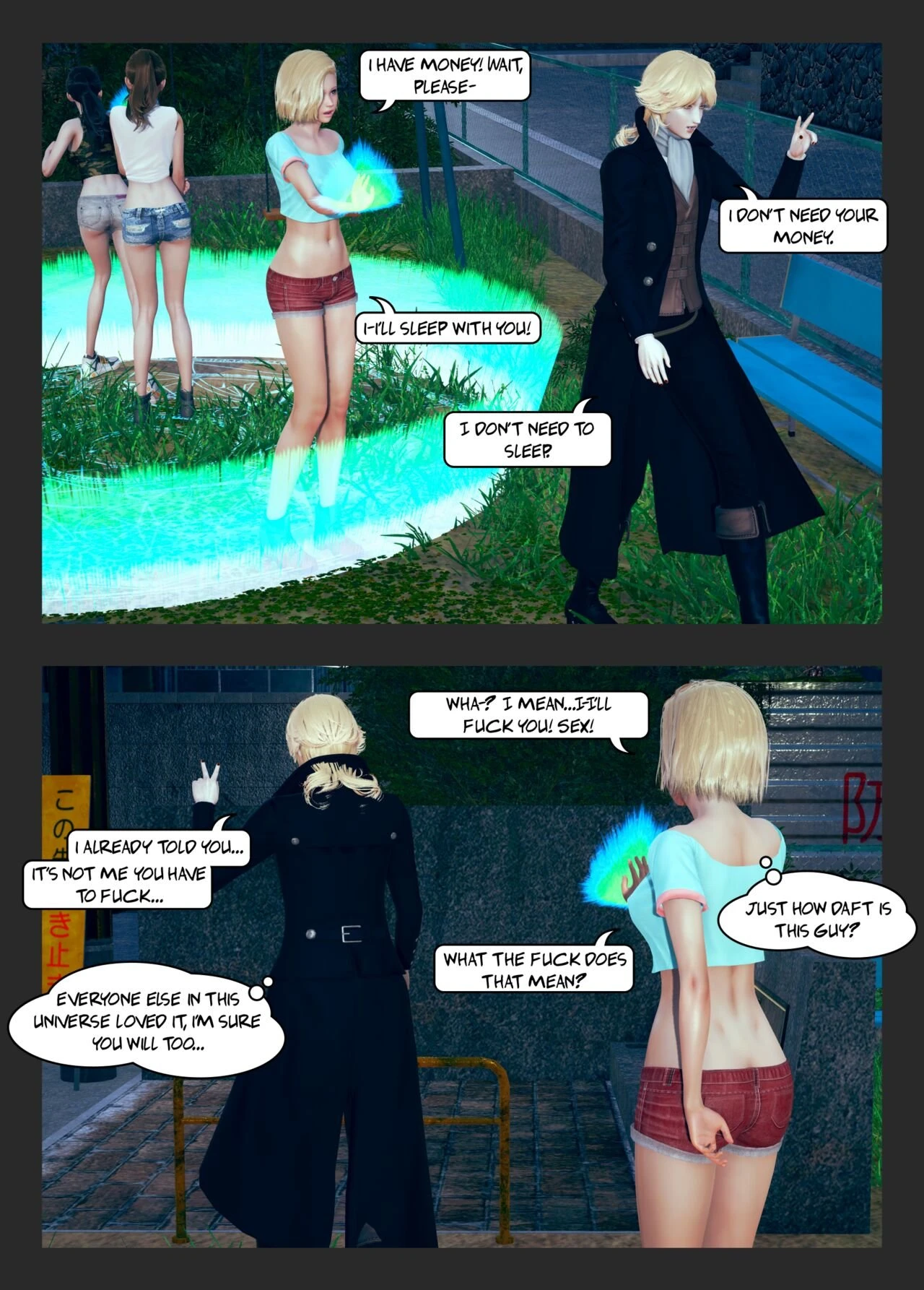 Interdimensional porn comic picture 12