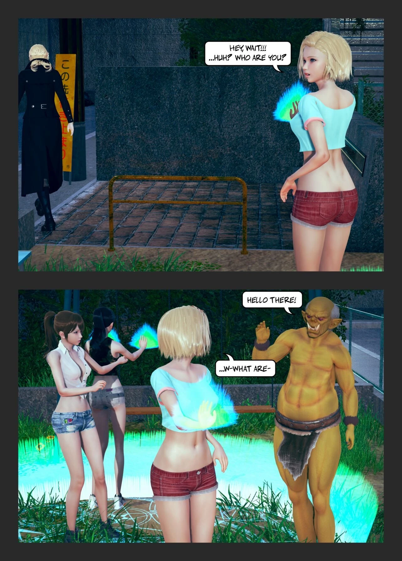 Interdimensional porn comic picture 13