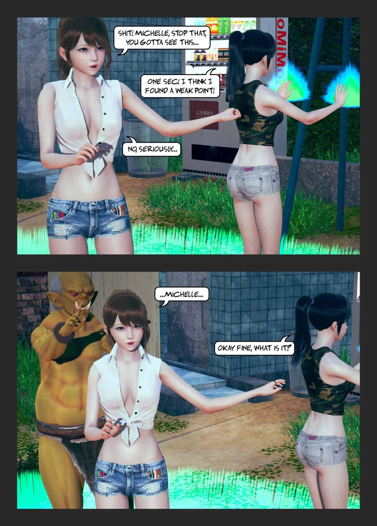 Interdimensional porn comic picture 14