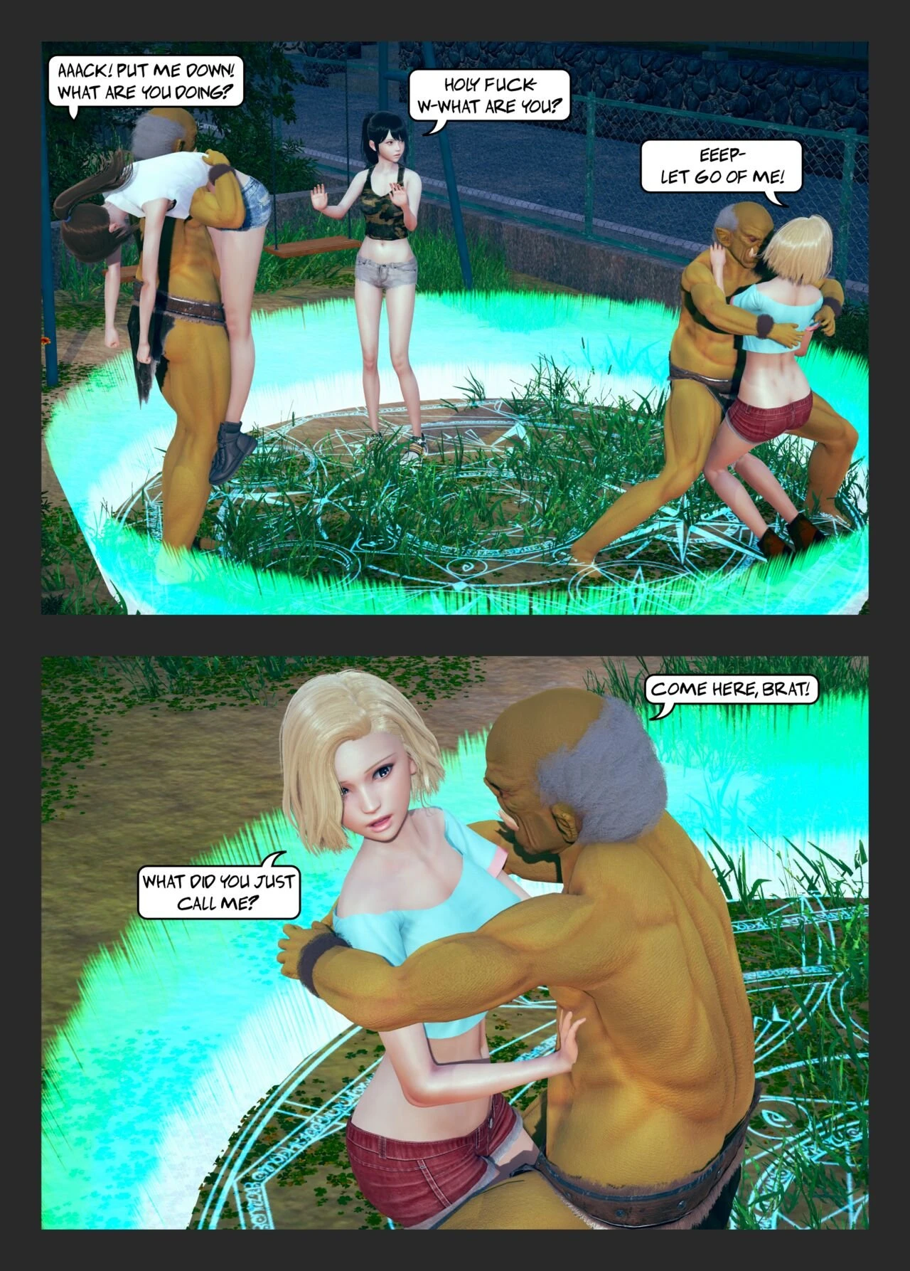 Interdimensional porn comic picture 15