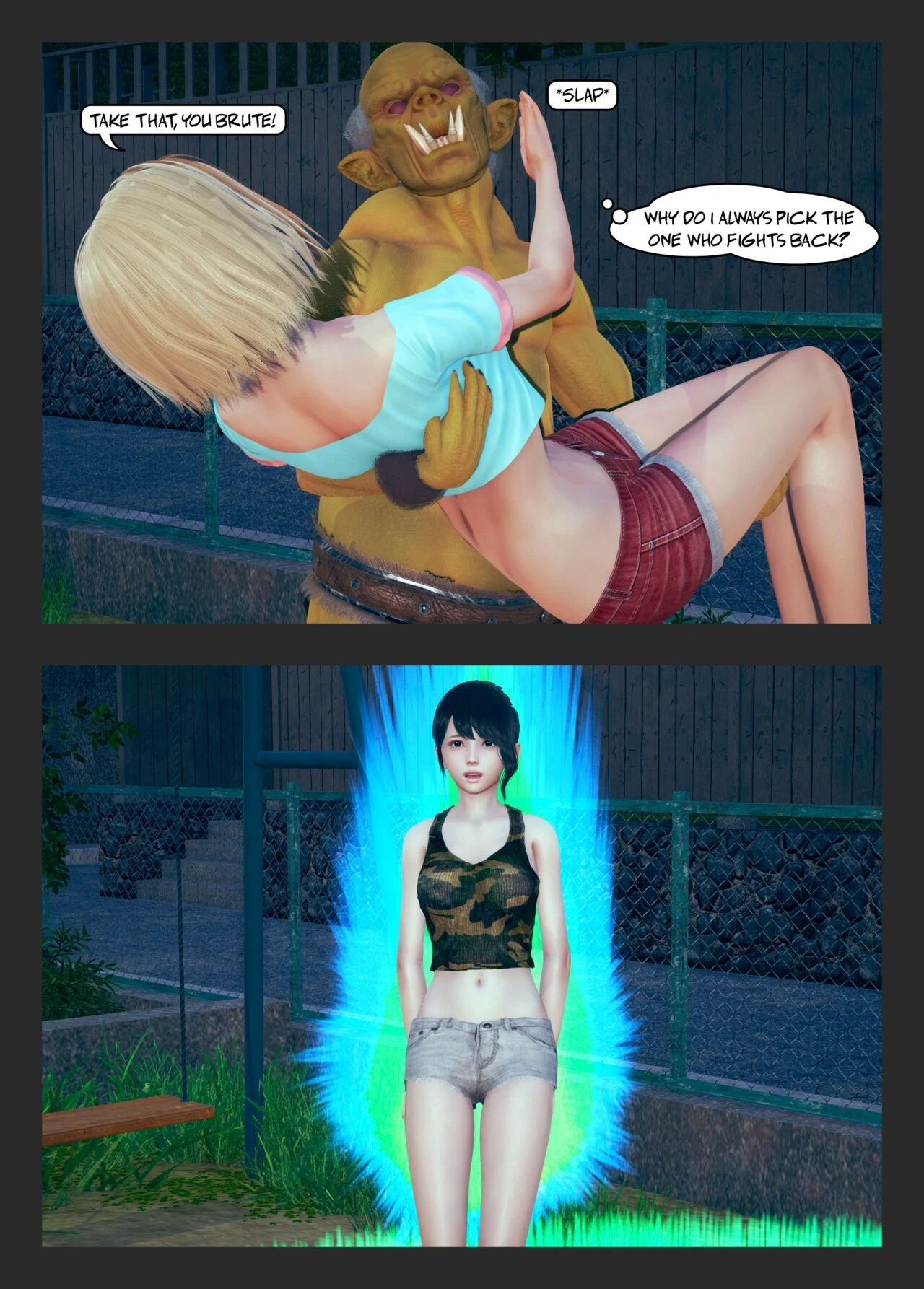 Interdimensional porn comic picture 16