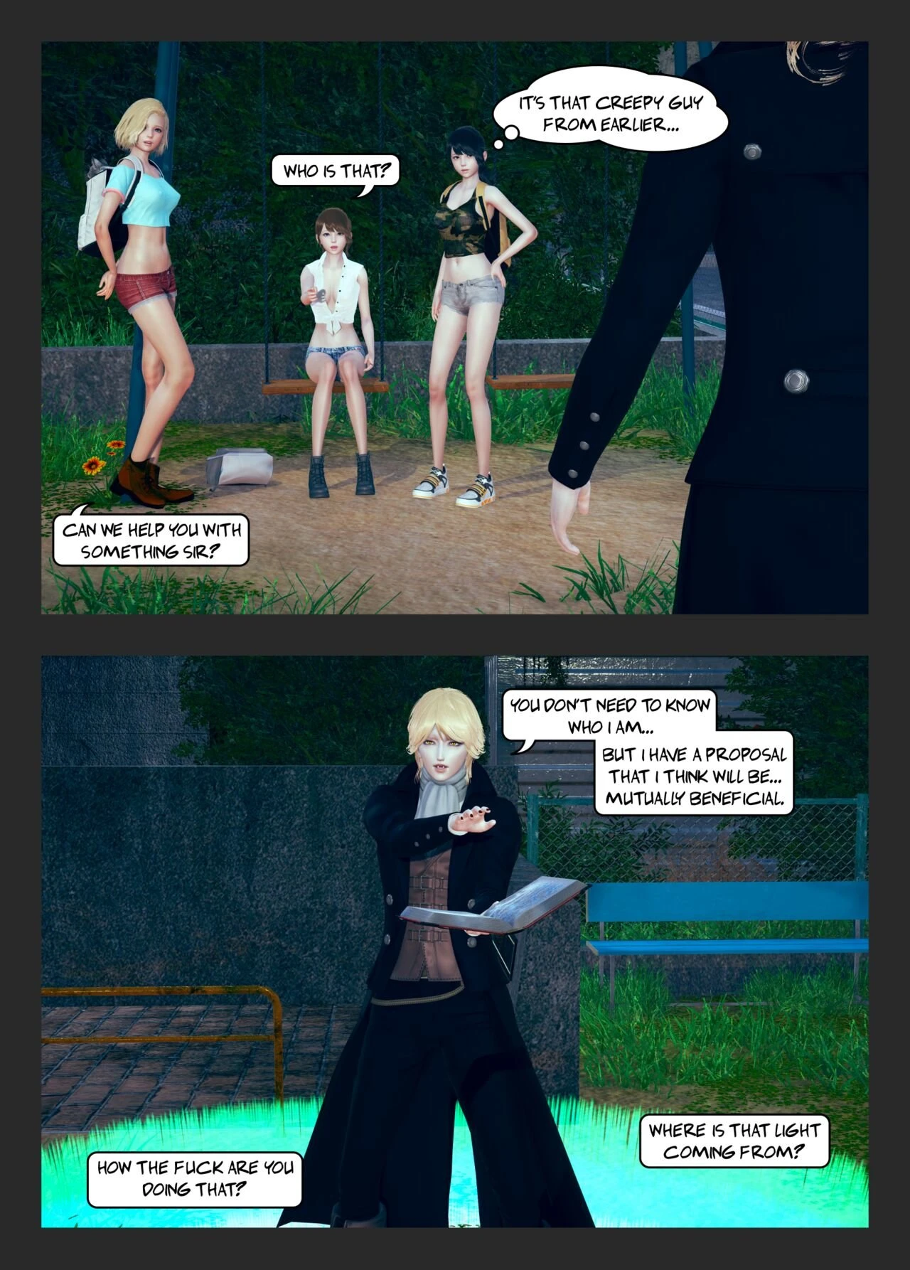 Interdimensional porn comic picture 6