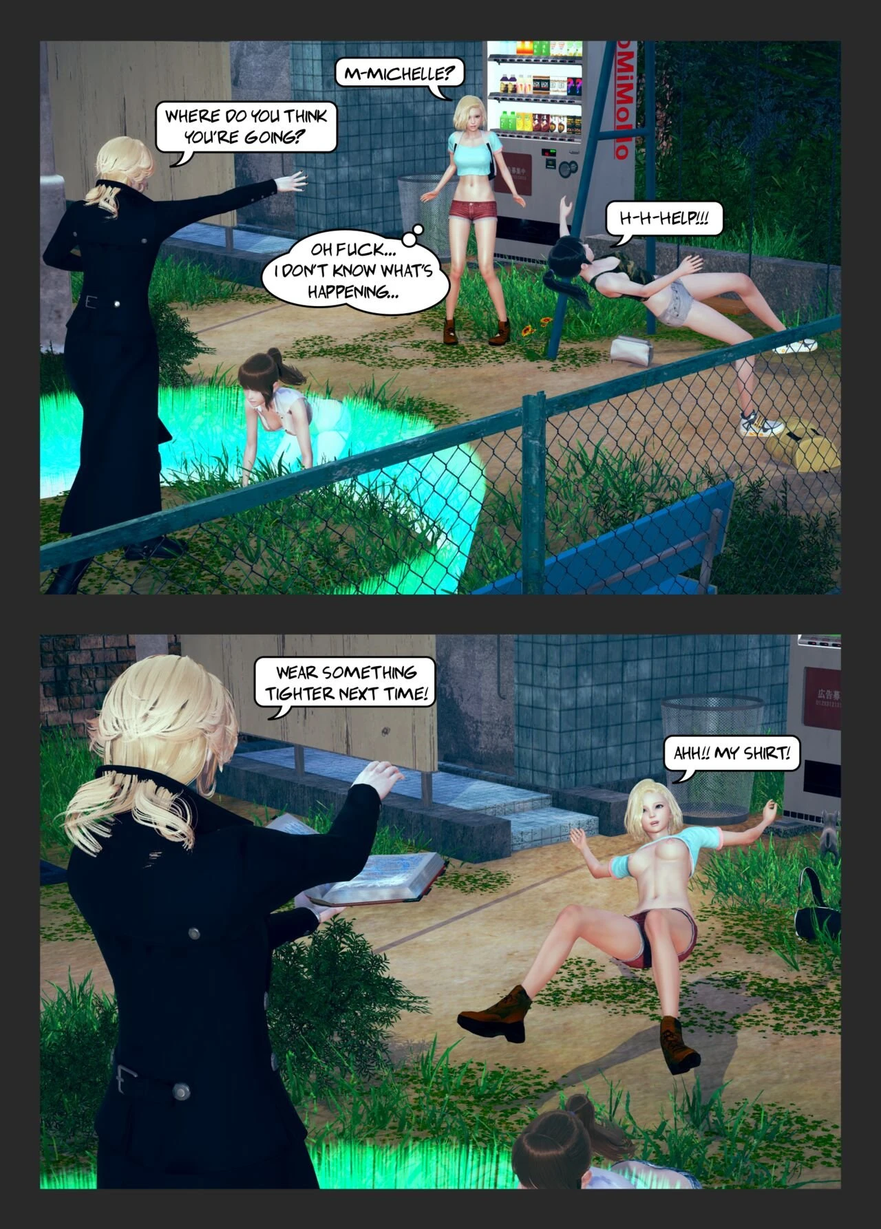 Interdimensional porn comic picture 8