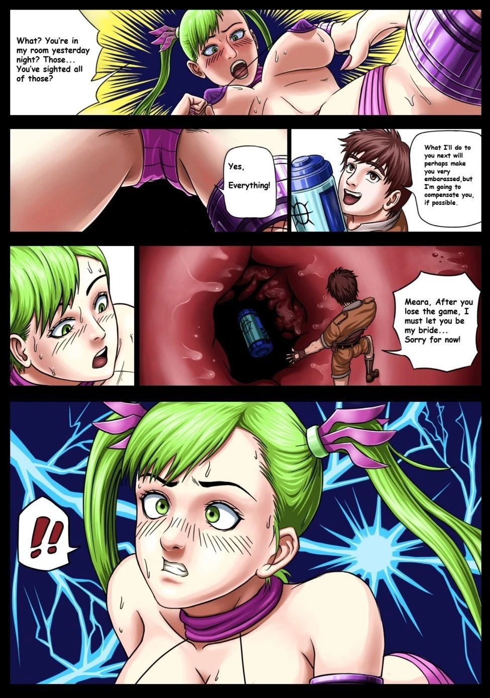 Interplanetary Wrestling porn comic picture 15