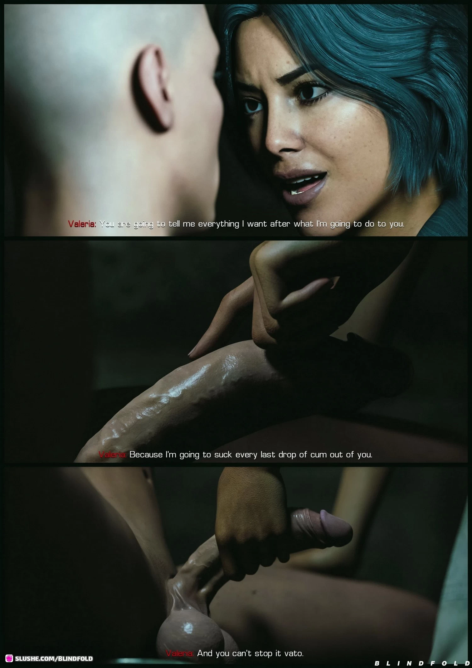 Intimate Interrogation porn comic picture 9