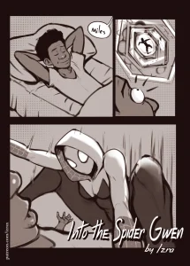 Into the Spider-Gwen porn comic picture 1