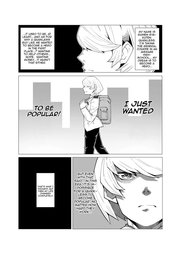 Inverted Morality Hero Academia | Teisou Gyakuten no Hero Academia porn comic picture 1