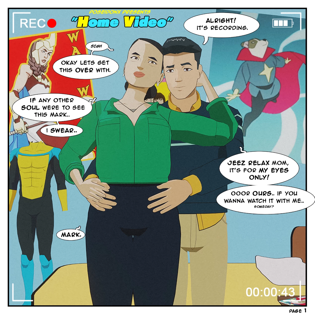 Invincible - Home Video porn comic picture 1