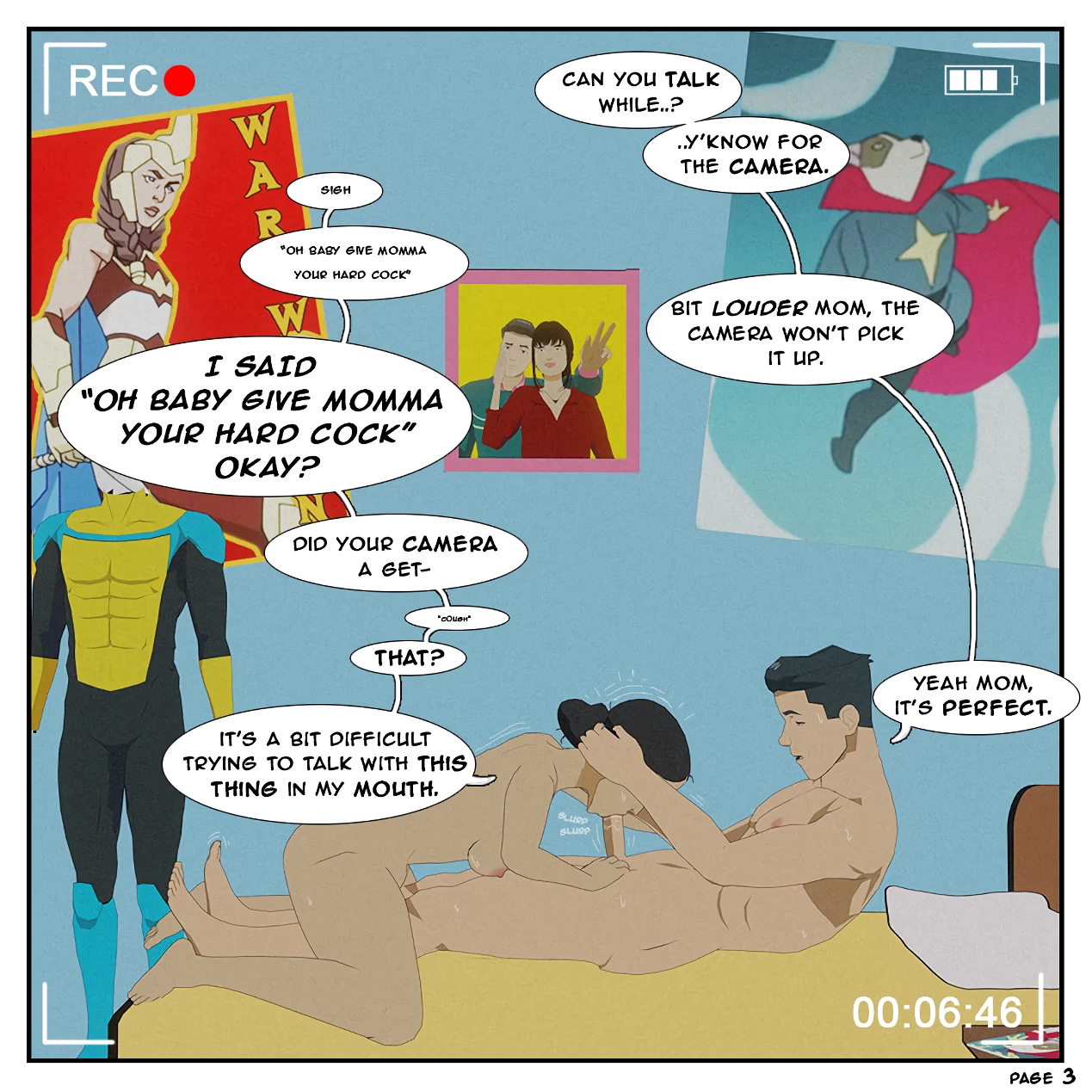 Invincible - Home Video porn comic picture 3