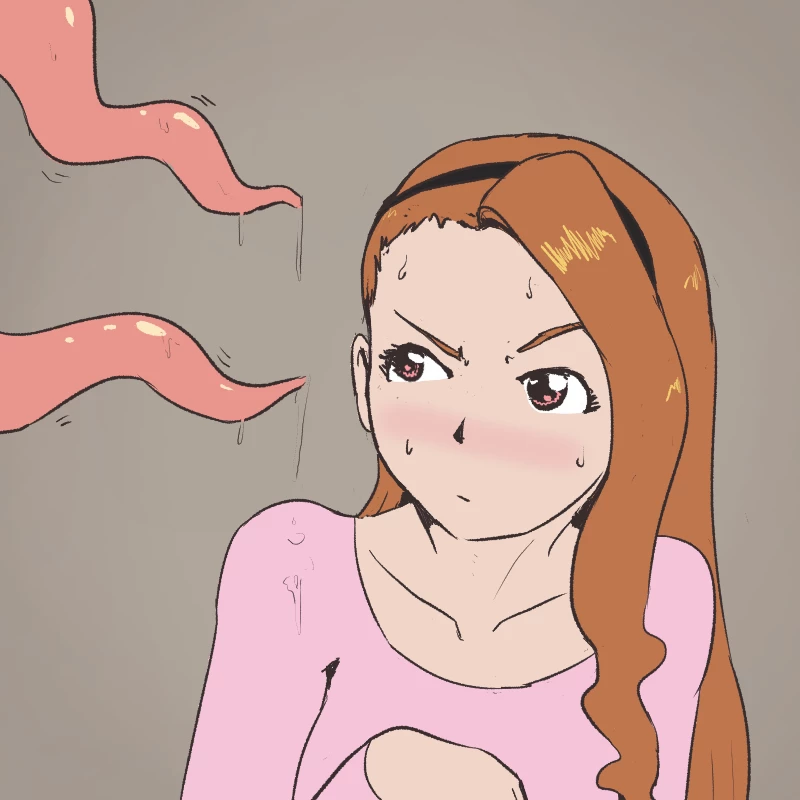 Iori x Tentacles porn comic picture 1