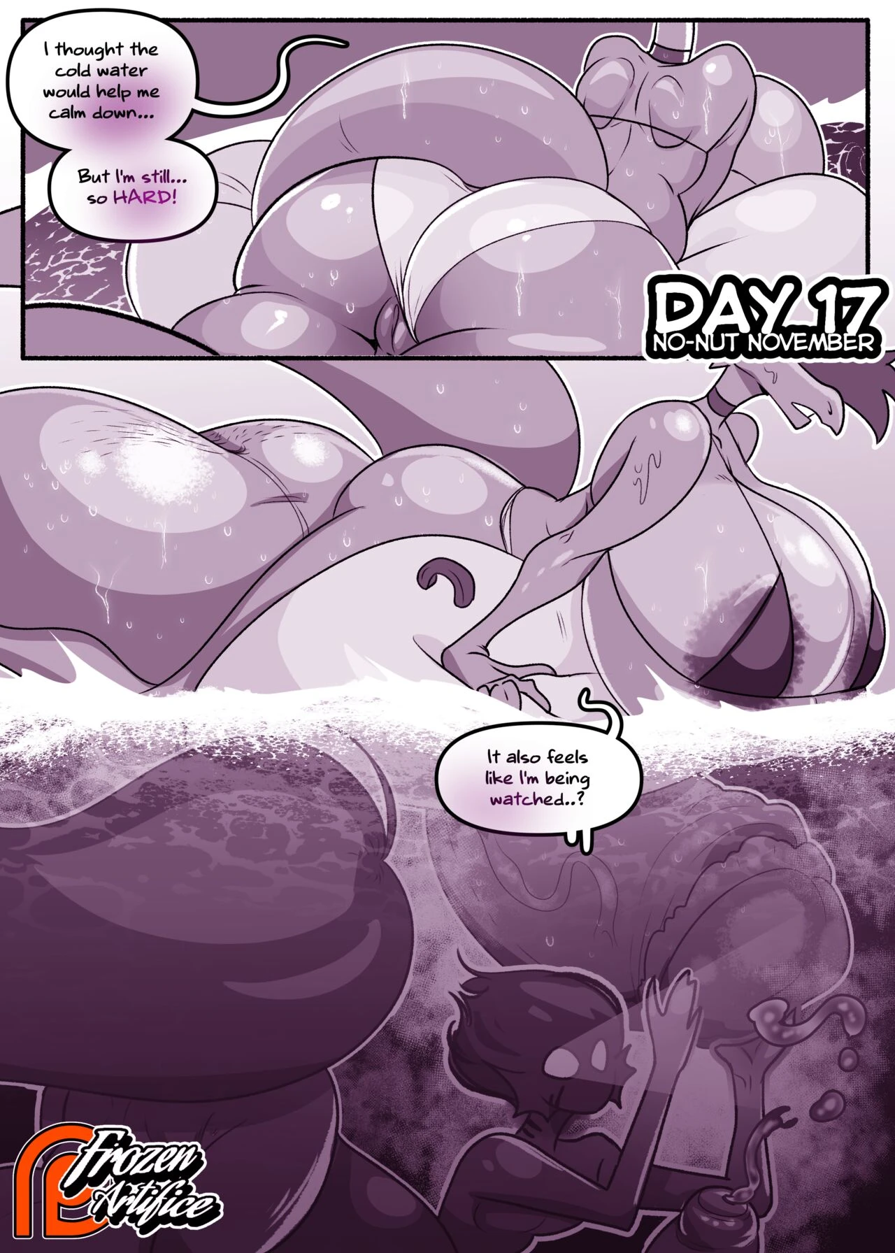 Ira's No-Nut-November porn comic picture 19