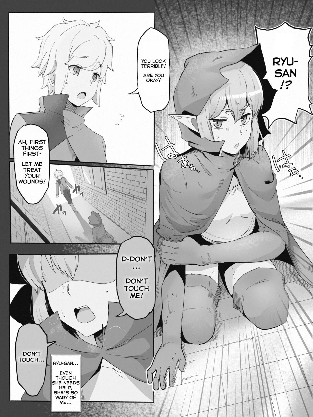 Is It Wrong To Make Ryu Happy In The Past? | Bell-Ryuu Ecchi na Manga porn comic picture 4
