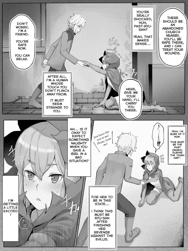 Is It Wrong To Make Ryu Happy In The Past? | Bell-Ryuu Ecchi na Manga porn comic picture 5