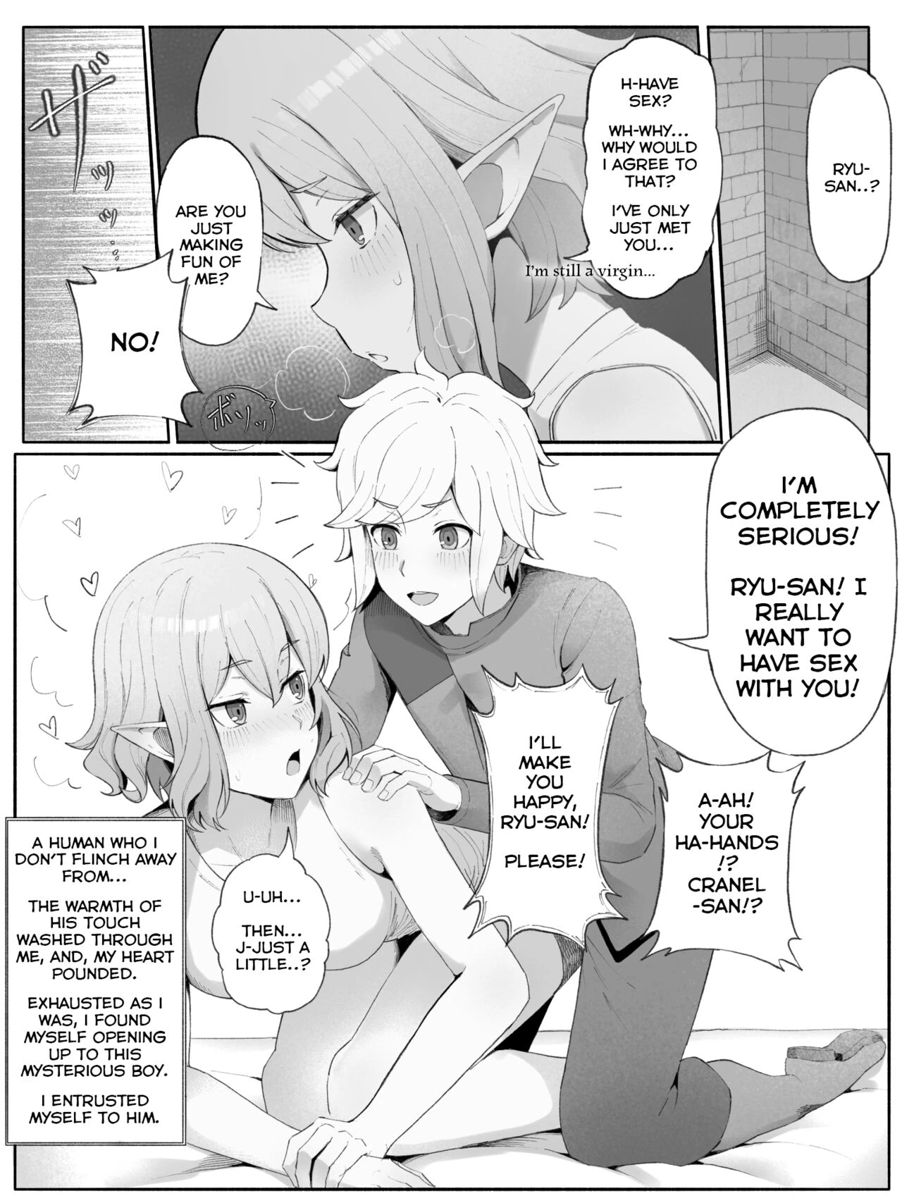 Is It Wrong To Make Ryu Happy In The Past? | Bell-Ryuu Ecchi na Manga porn comic picture 8