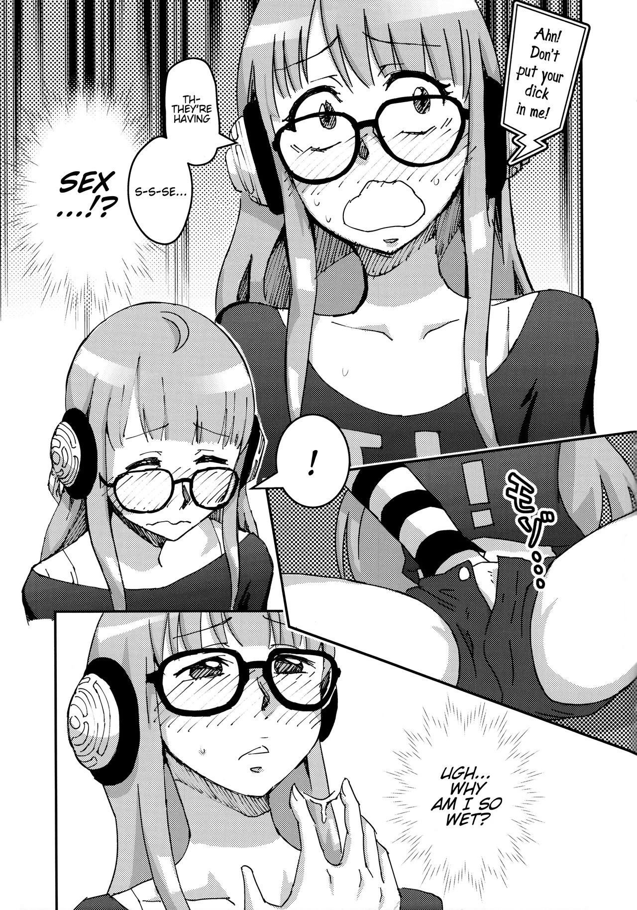 Is Sakura Futaba-chan eavesdropping on her boyfriend? porn comic picture 4