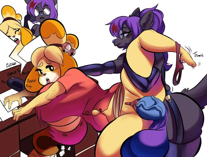 Isabelle Animal Crossing Compilation porn comic picture 44