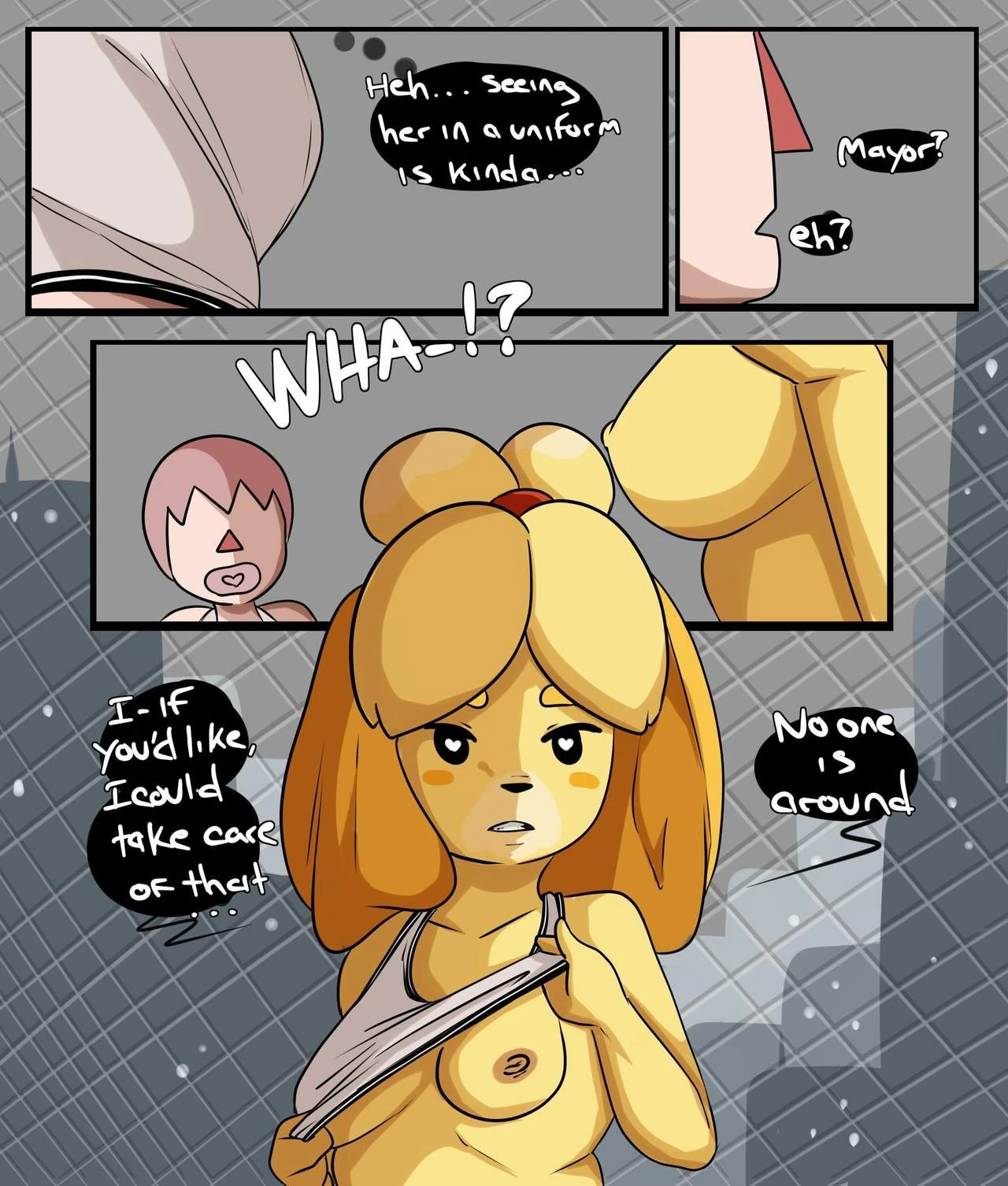 Isabelle in Heat porn comic picture 39