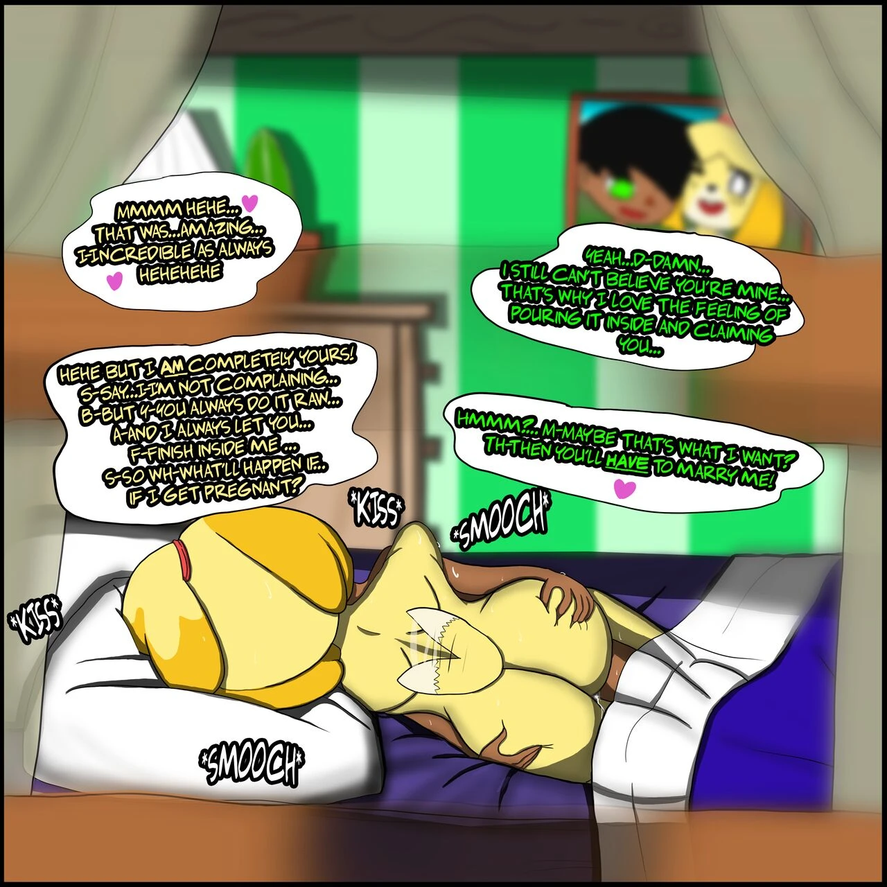 Isabelle's Sick Day porn comic picture 16
