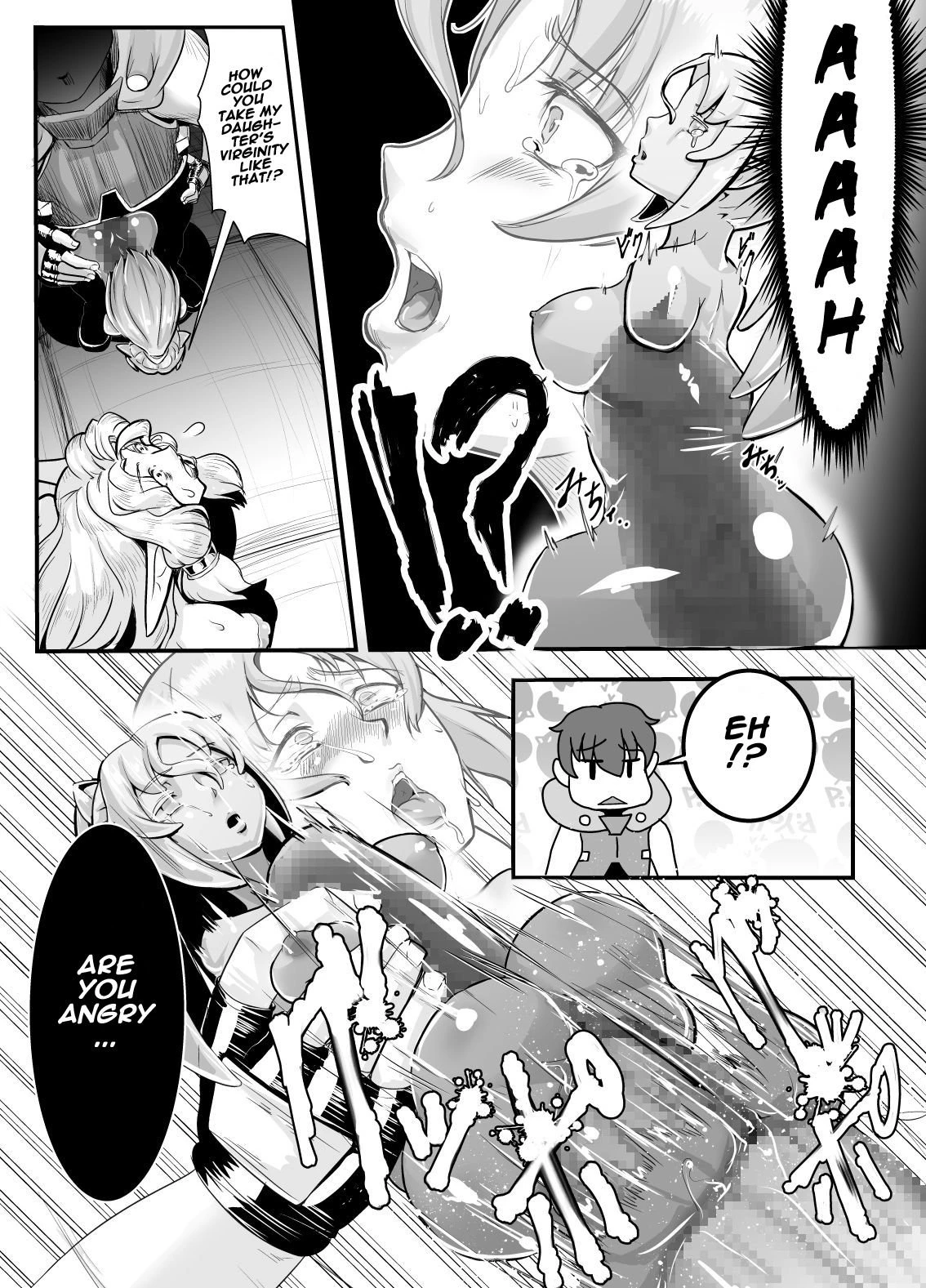 Isekai ni Shoukan sareta Ore ga Kourusai Elf Oyako o Onahoka shite Yaru Ken porn comic picture 11