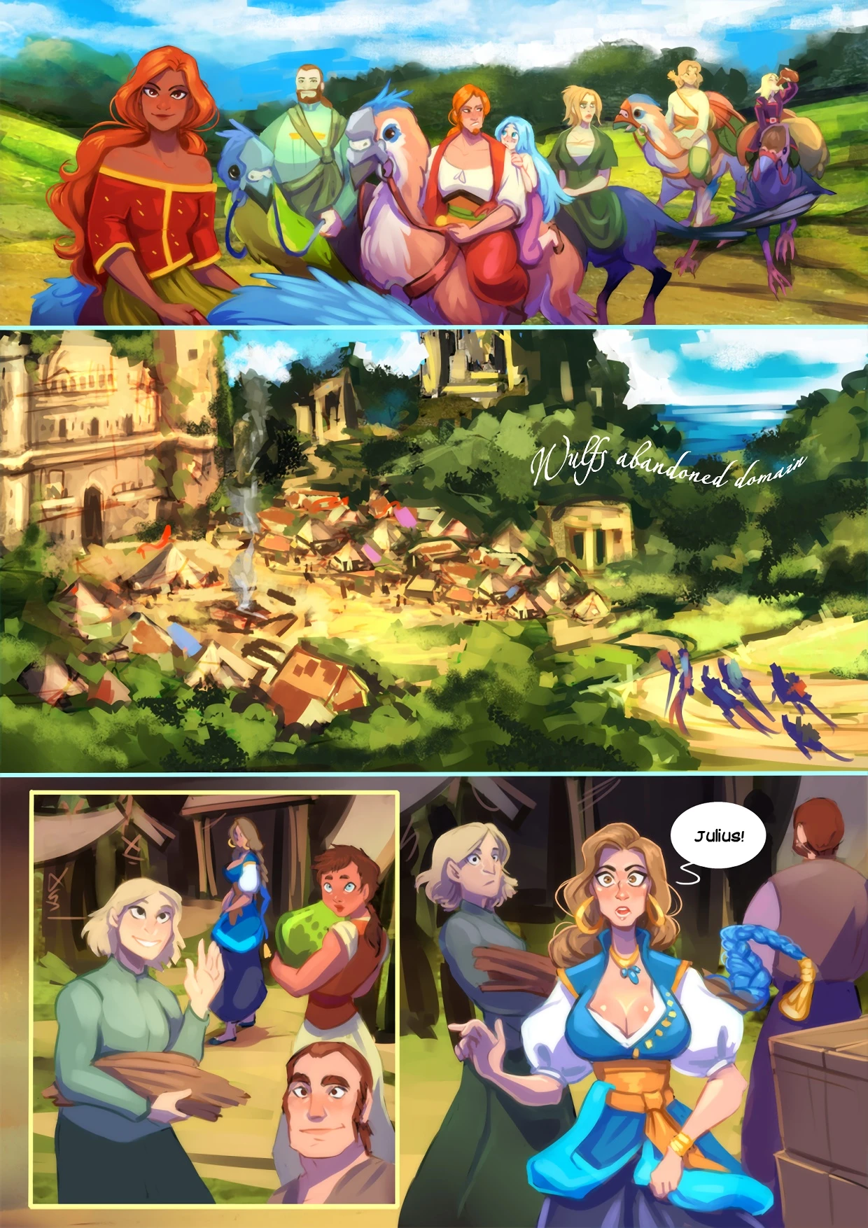 Ishaar`s children 1.2 porn comic picture 1