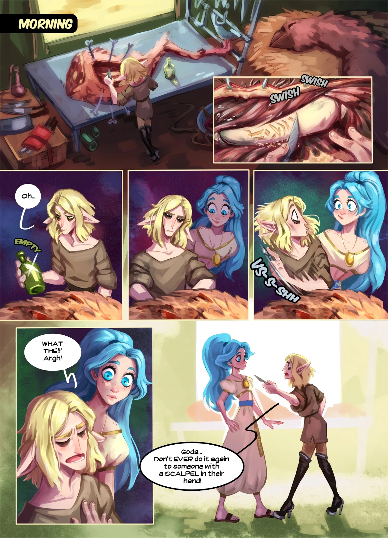 Ishaar`s children 1.2 porn comic picture 100
