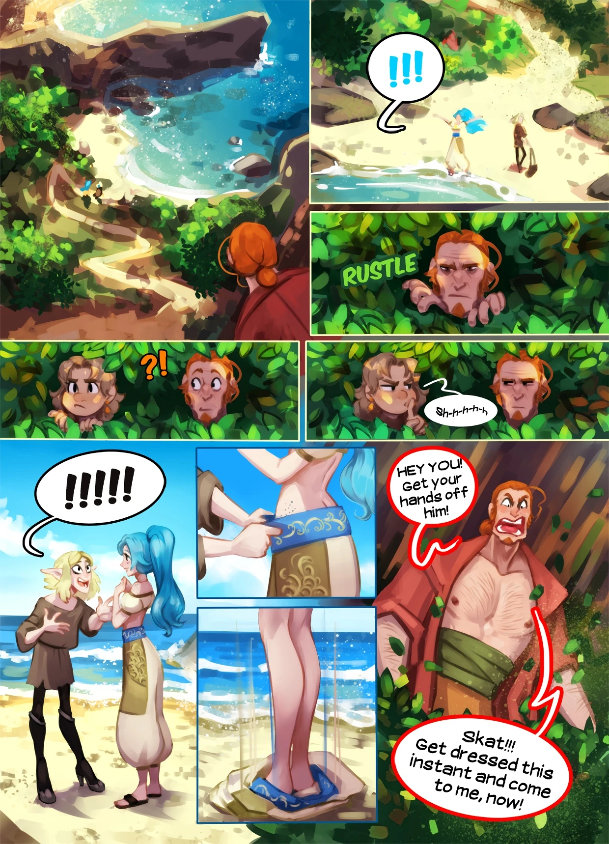 Ishaar`s children 1.2 porn comic picture 105
