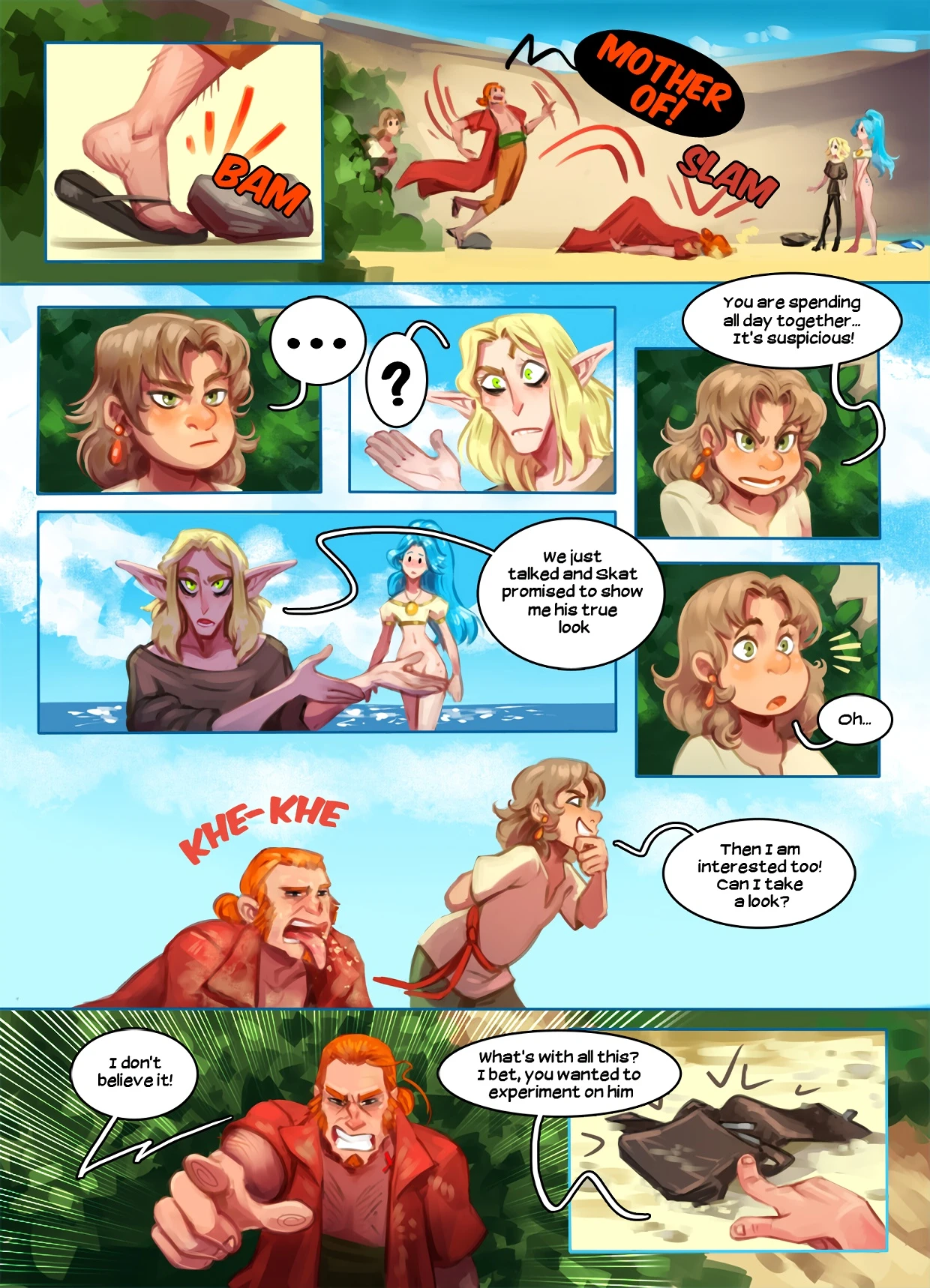 Ishaar`s children 1.2 porn comic picture 106