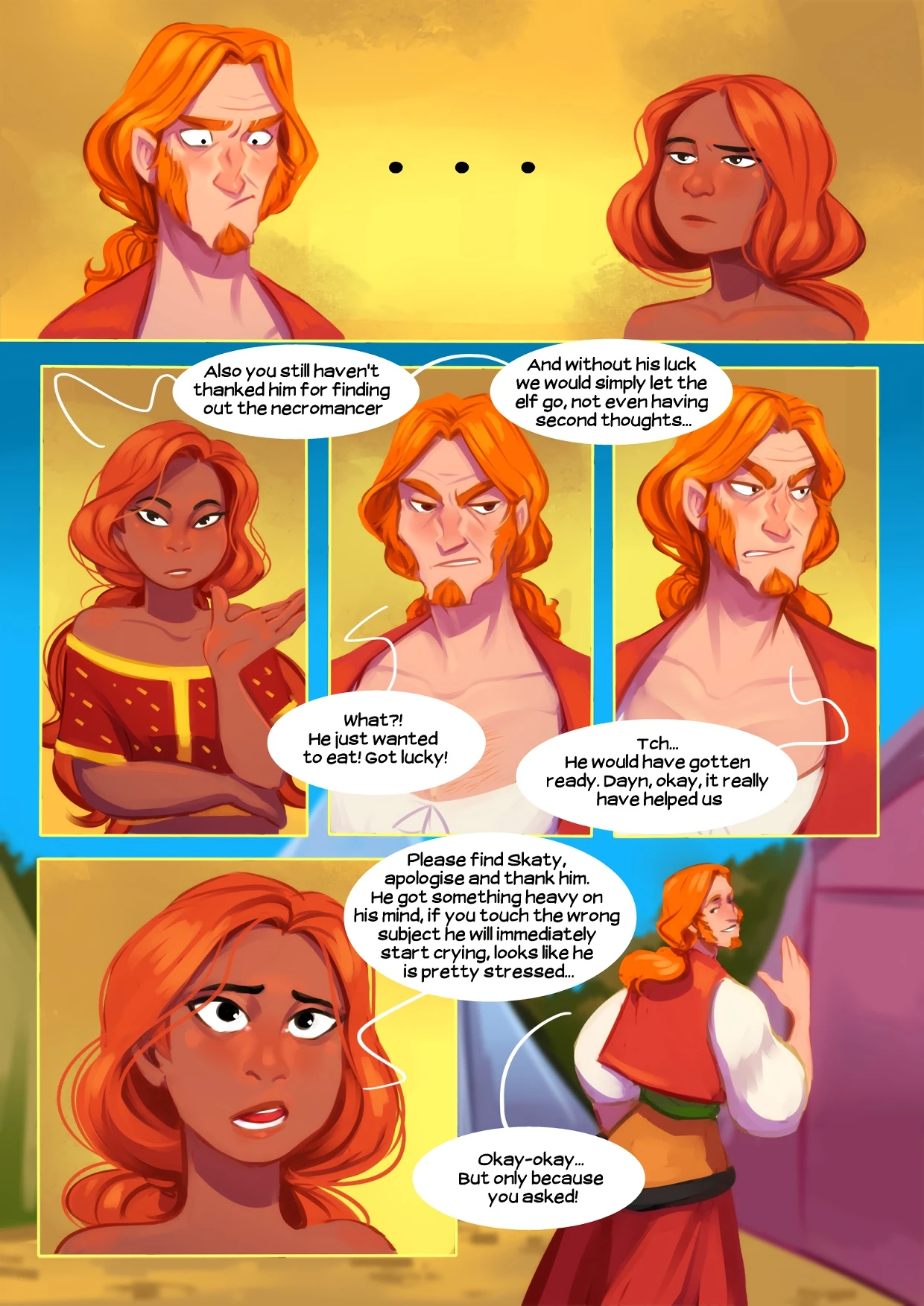 Ishaar`s children 1.2 porn comic picture 11