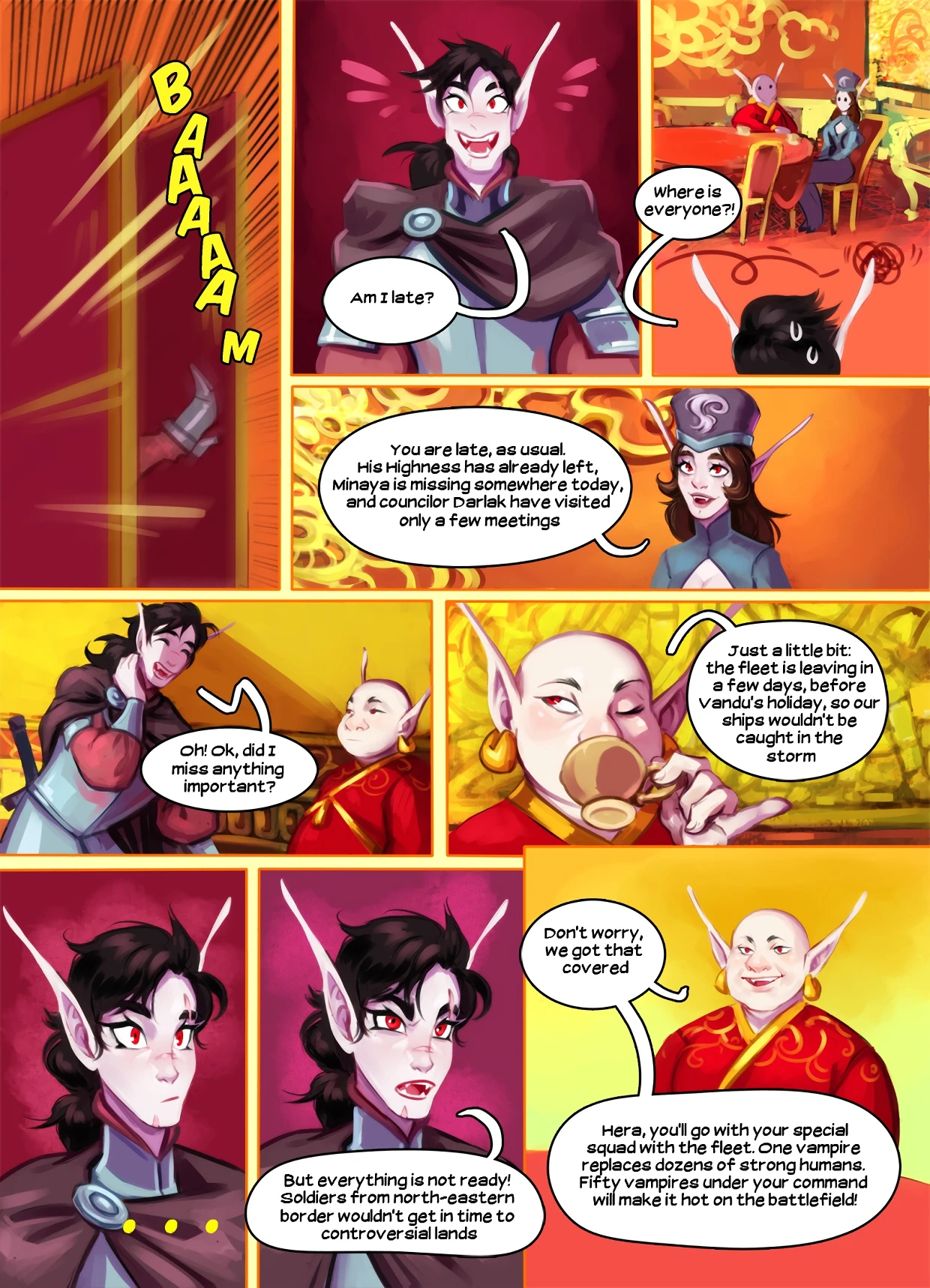 Ishaar`s children 1.2 porn comic picture 160