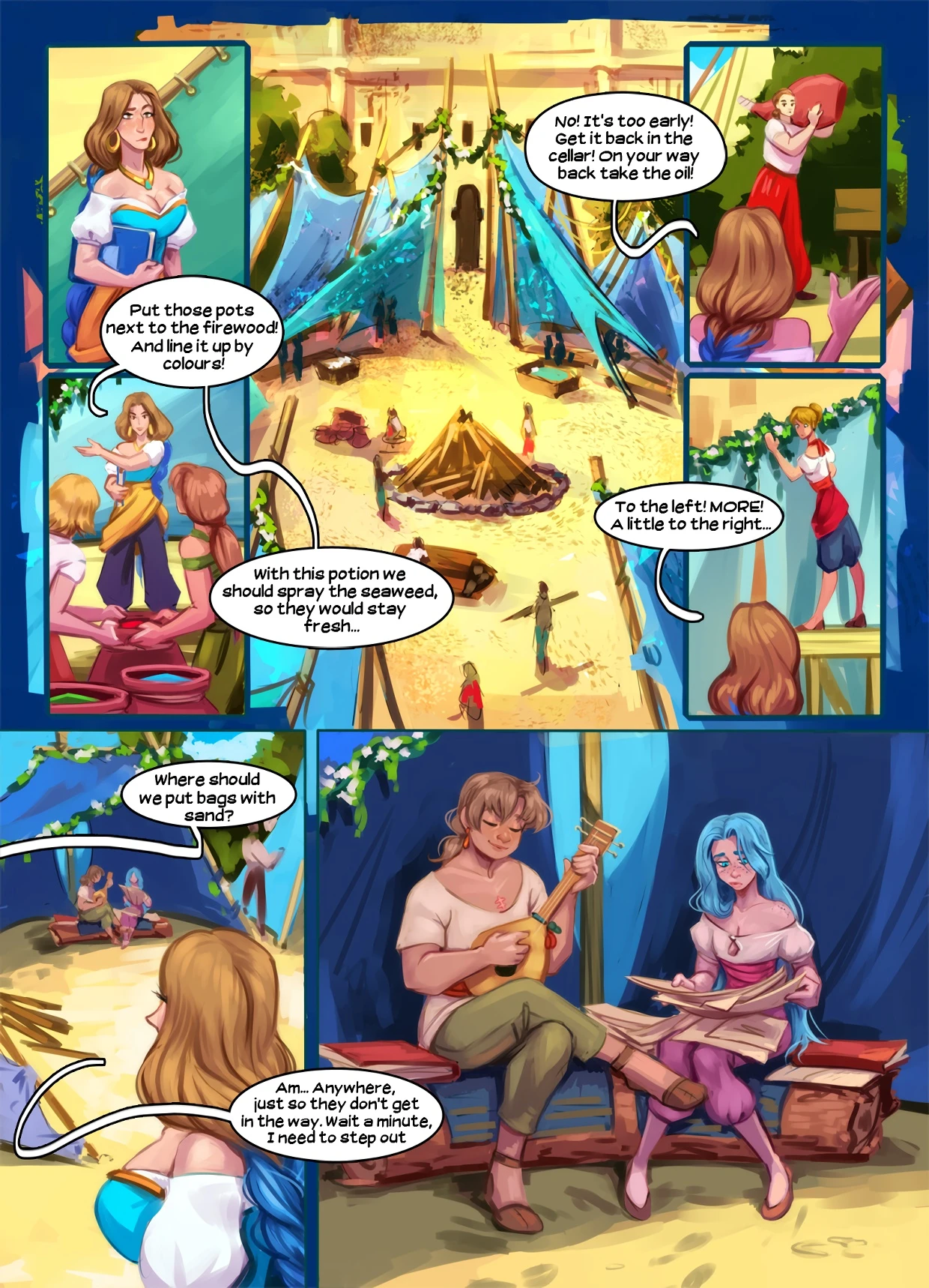 Ishaar`s children 1.2 porn comic picture 183