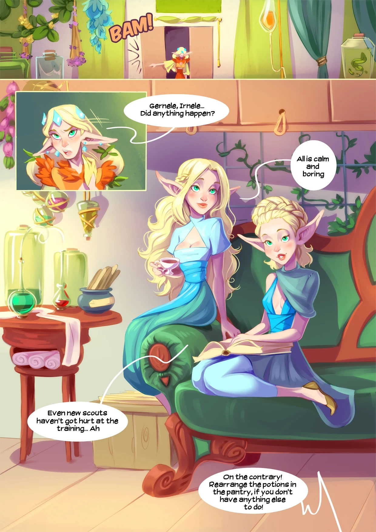 Ishaar`s children 1.2 porn comic picture 26