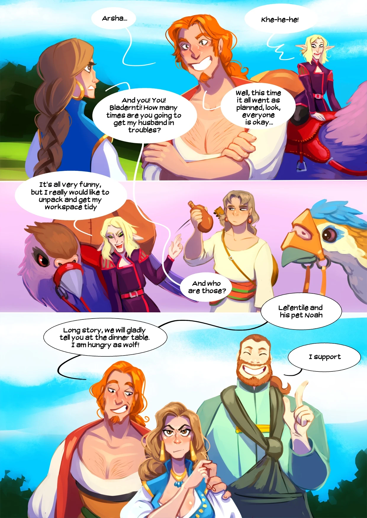 Ishaar`s children 1.2 porn comic picture 3