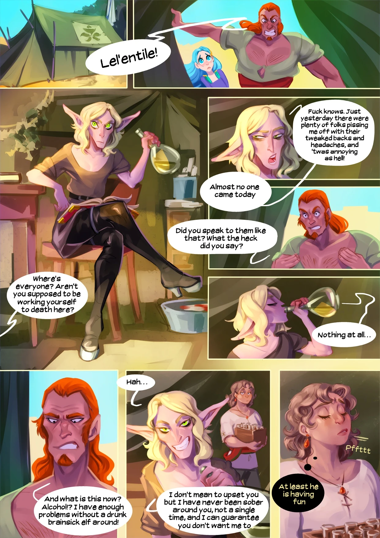 Ishaar`s children 1.2 porn comic picture 35