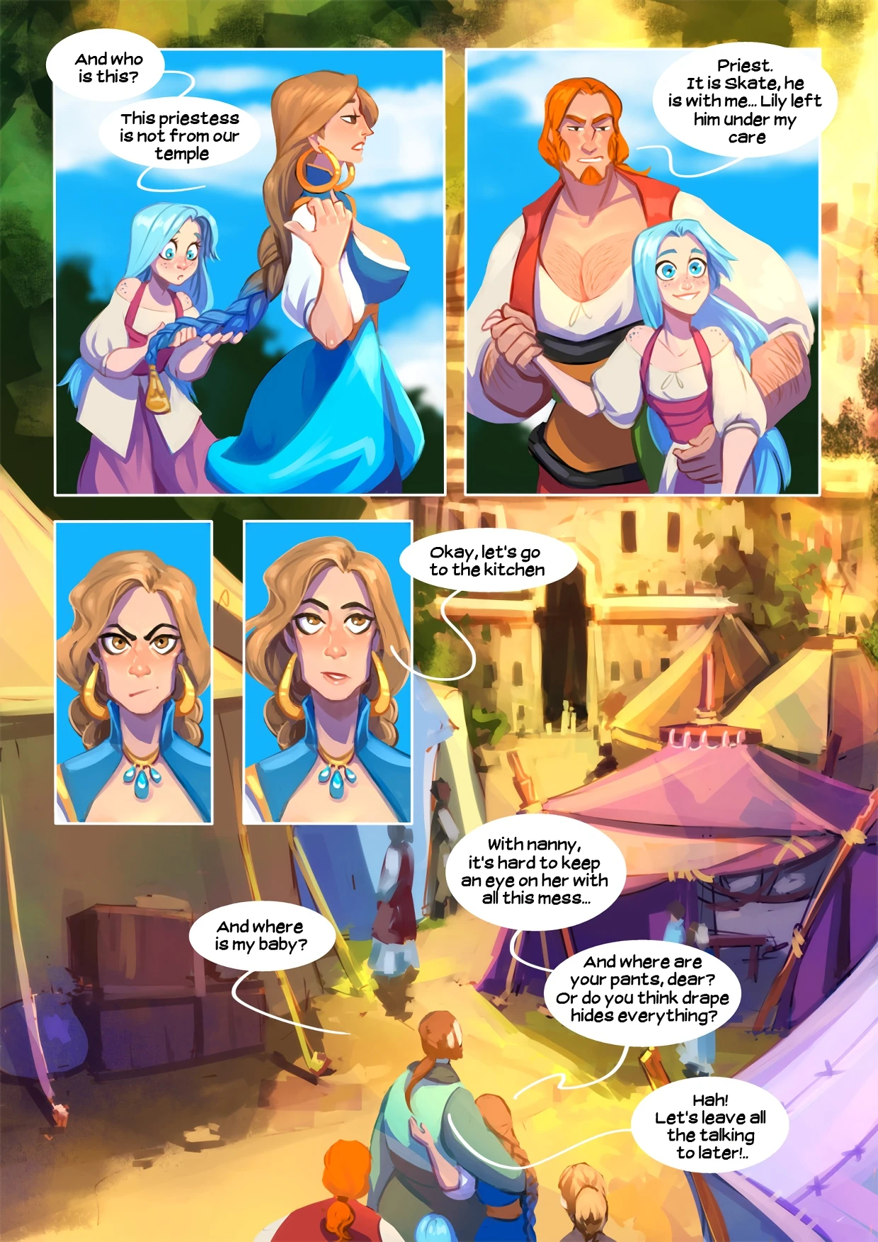 Ishaar`s children 1.2 porn comic picture 4