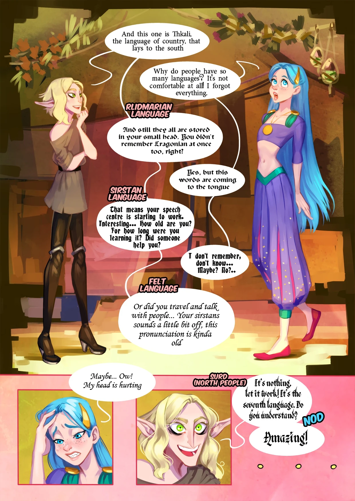 Ishaar`s children 1.2 porn comic picture 40