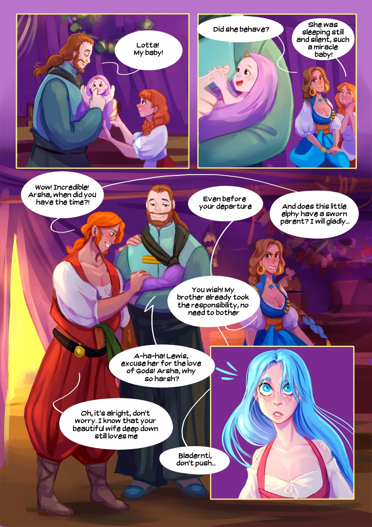 Ishaar`s children 1.2 porn comic picture 6