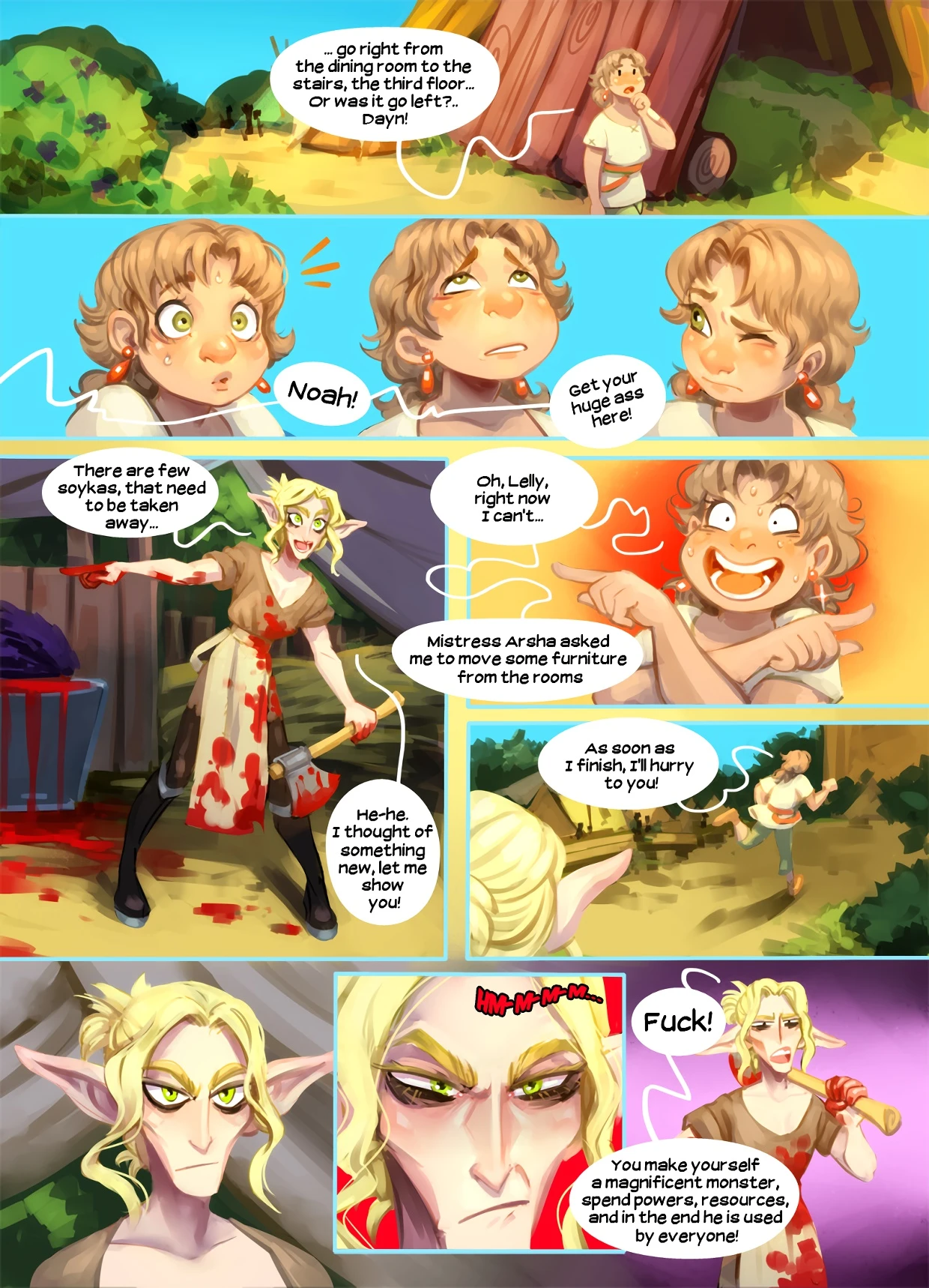 Ishaar`s children 1.2 porn comic picture 74