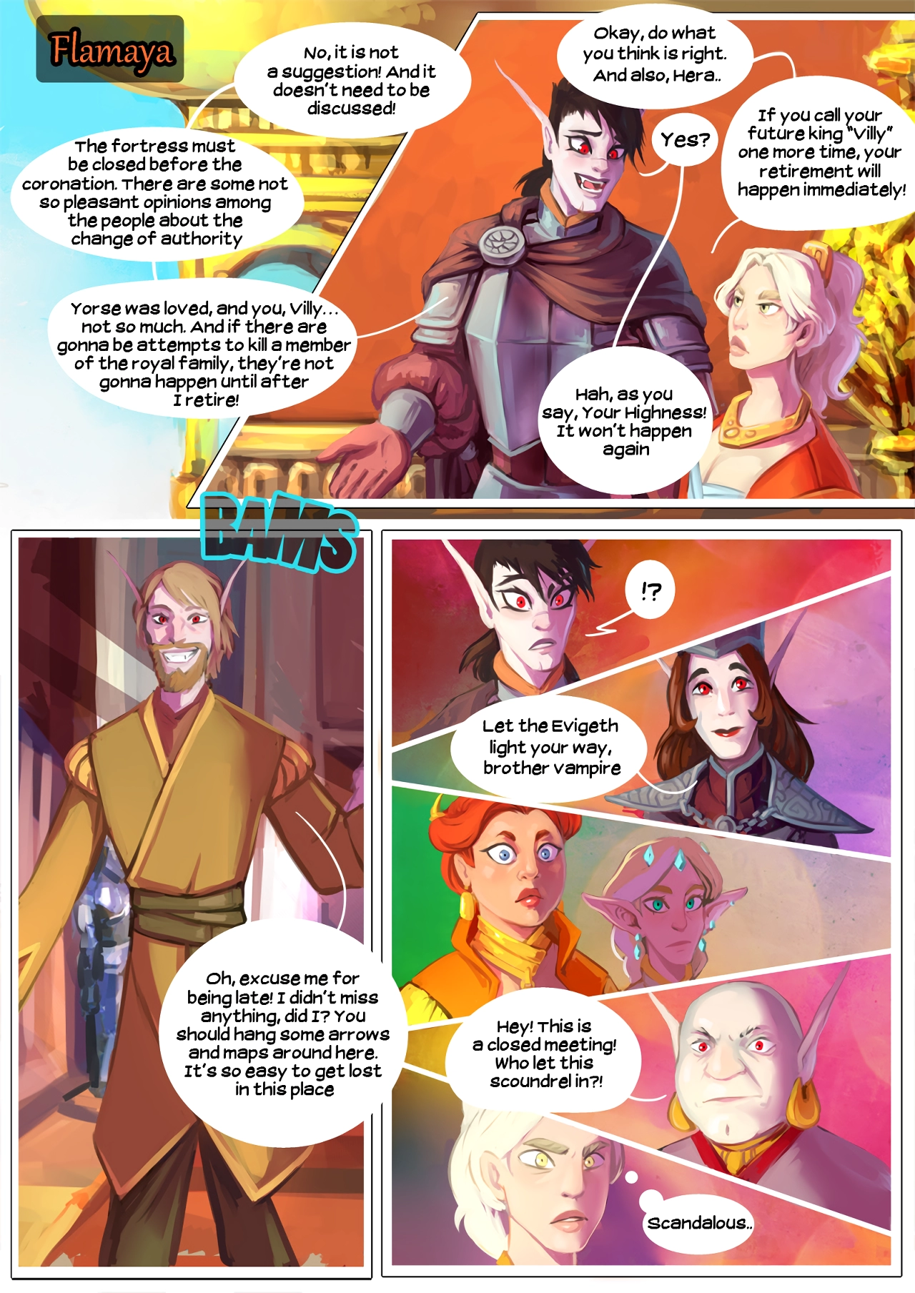 Ishaar`s children porn comic picture 100