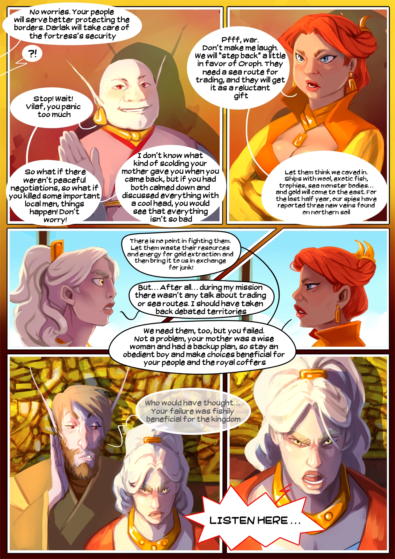 Ishaar`s children porn comic picture 103