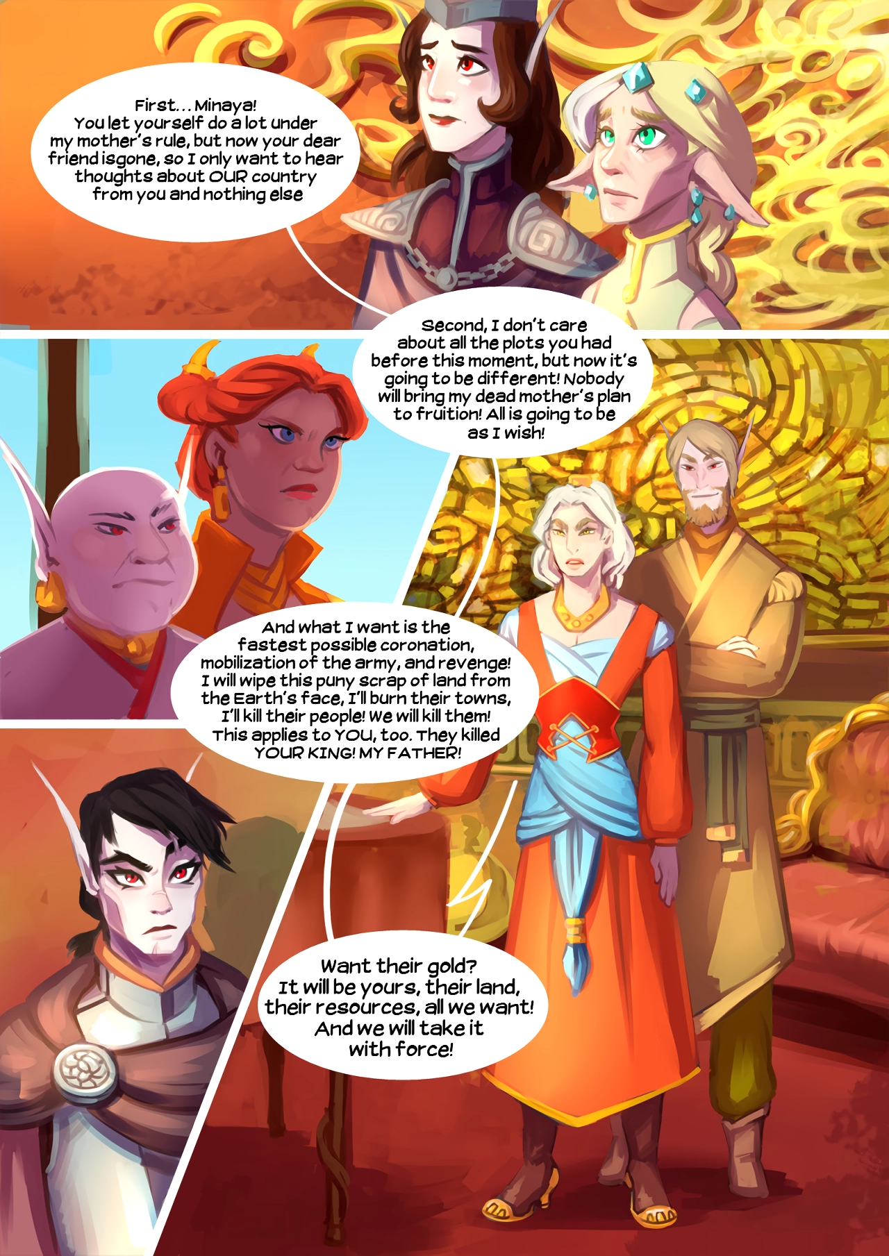 Ishaar`s children porn comic picture 104