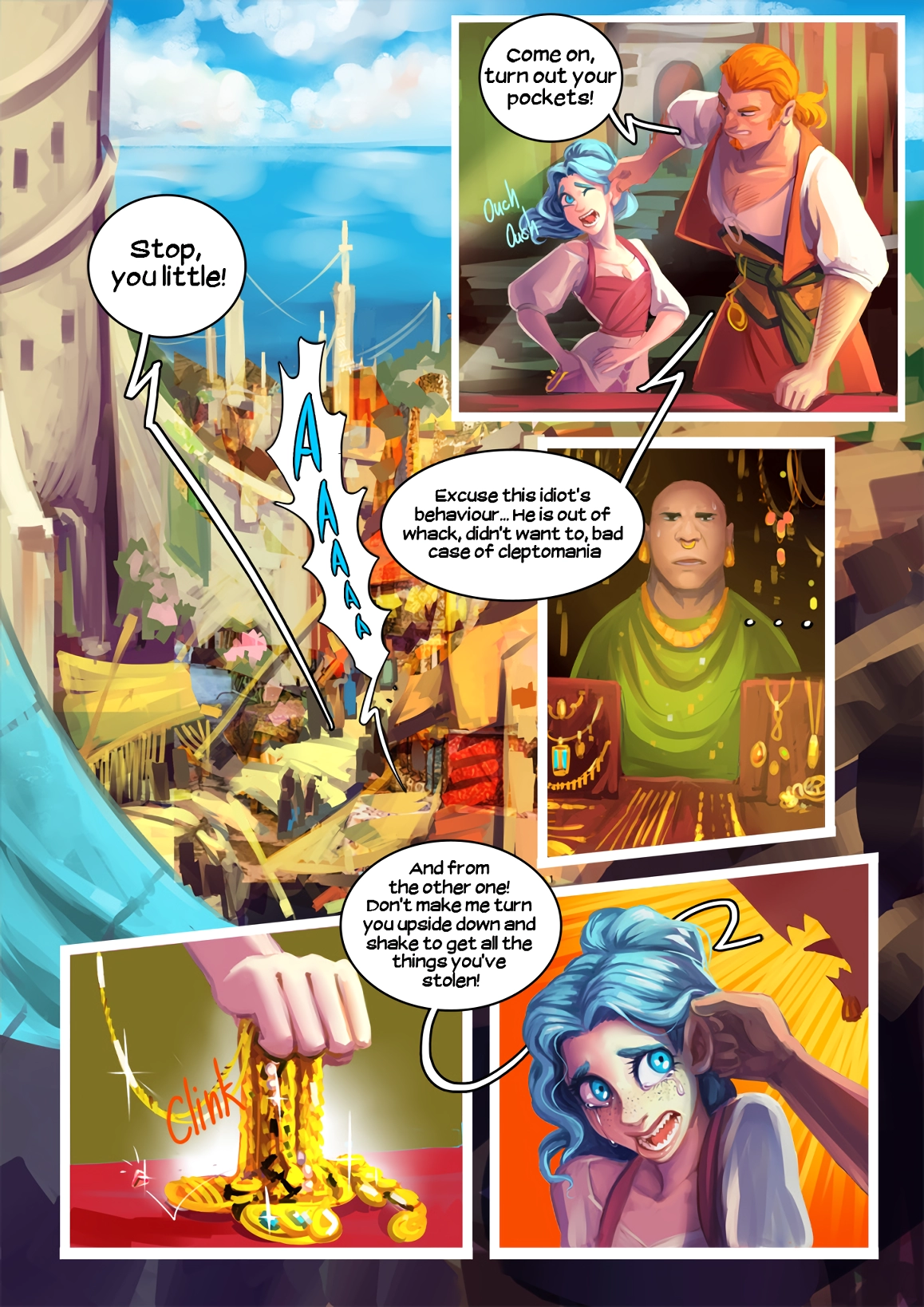 Ishaar`s children porn comic picture 105