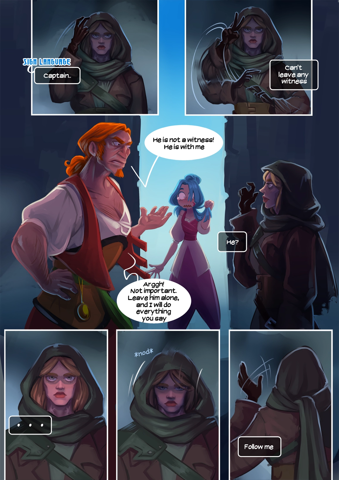 Ishaar`s children porn comic picture 109