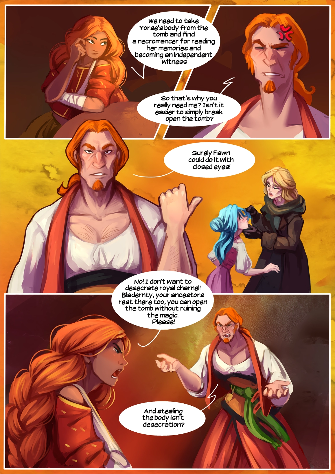 Ishaar`s children porn comic picture 114