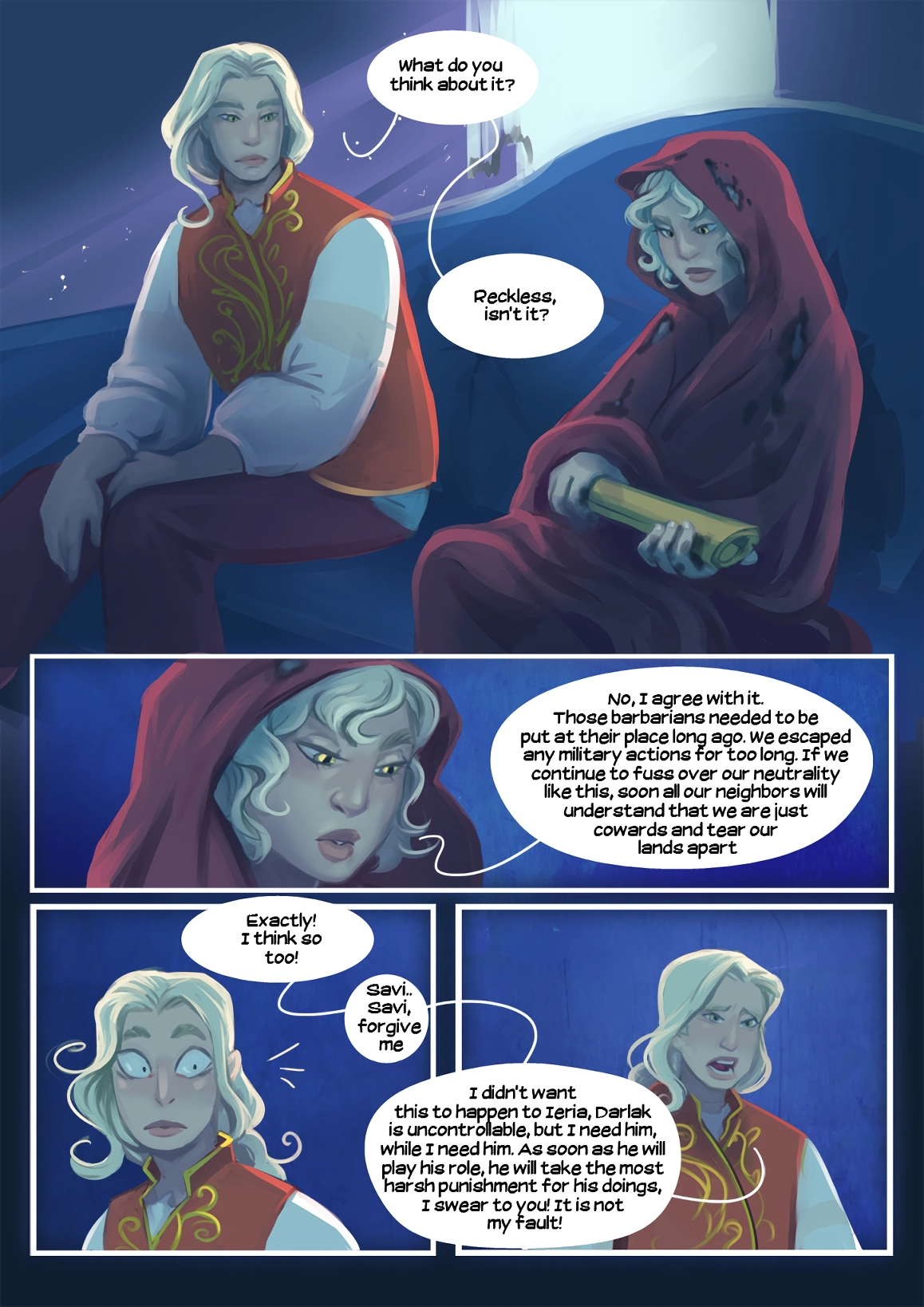 Ishaar`s children porn comic picture 119