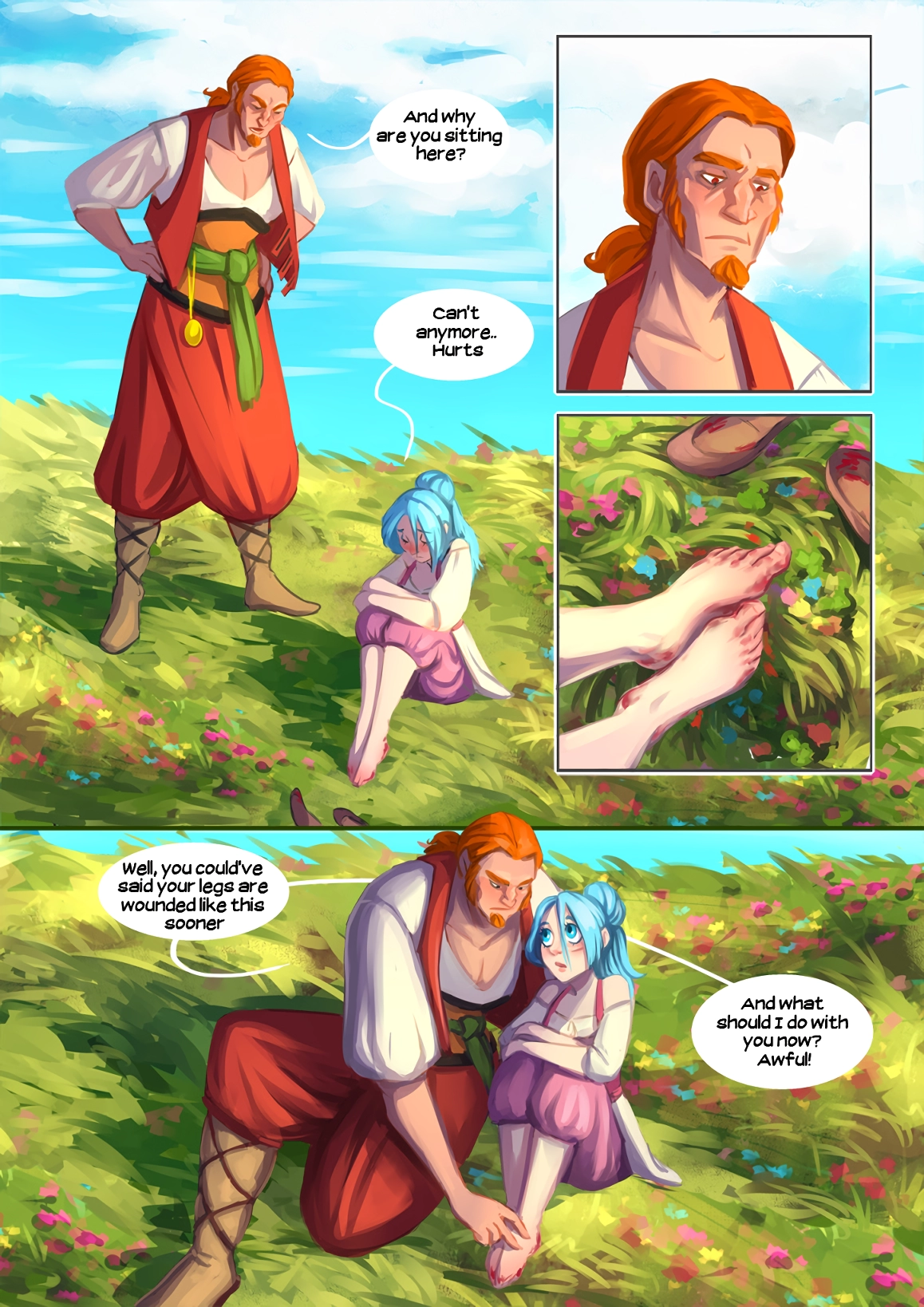 Ishaar`s children porn comic picture 128