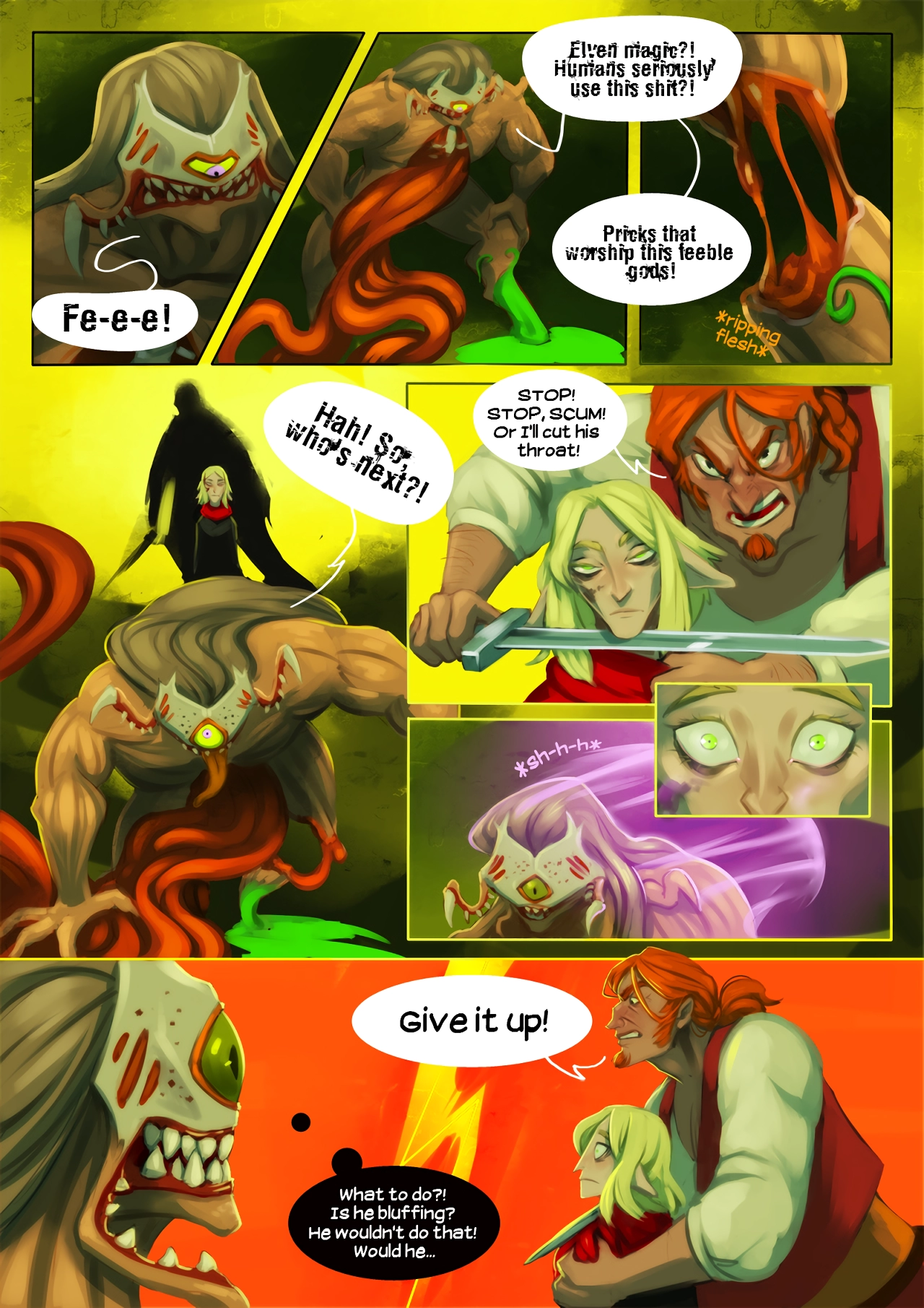 Ishaar`s children porn comic picture 162