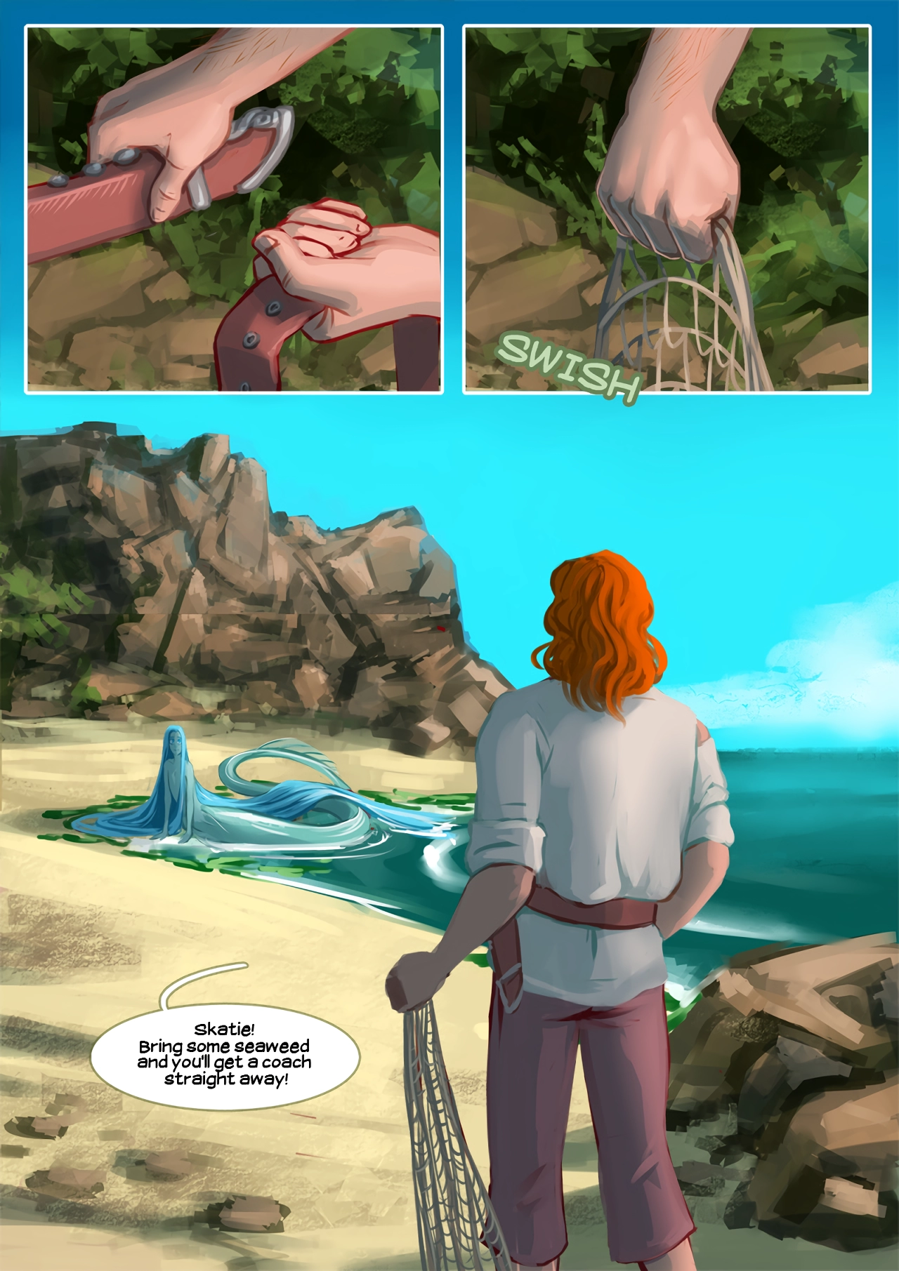 Ishaar`s children porn comic picture 17