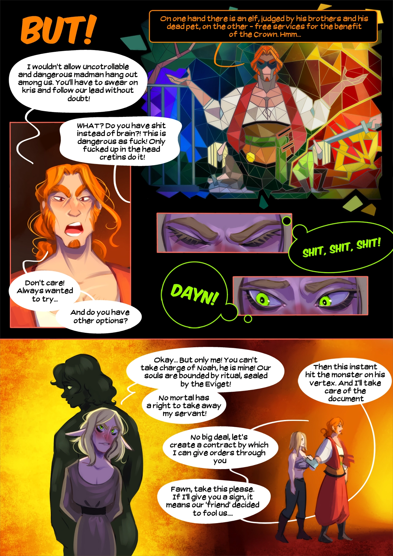 Ishaar`s children porn comic picture 180