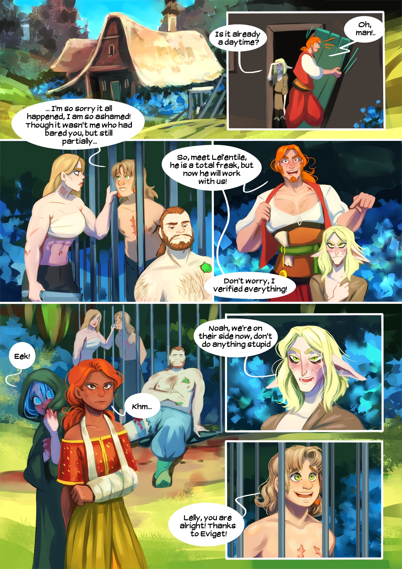 Ishaar`s children porn comic picture 184